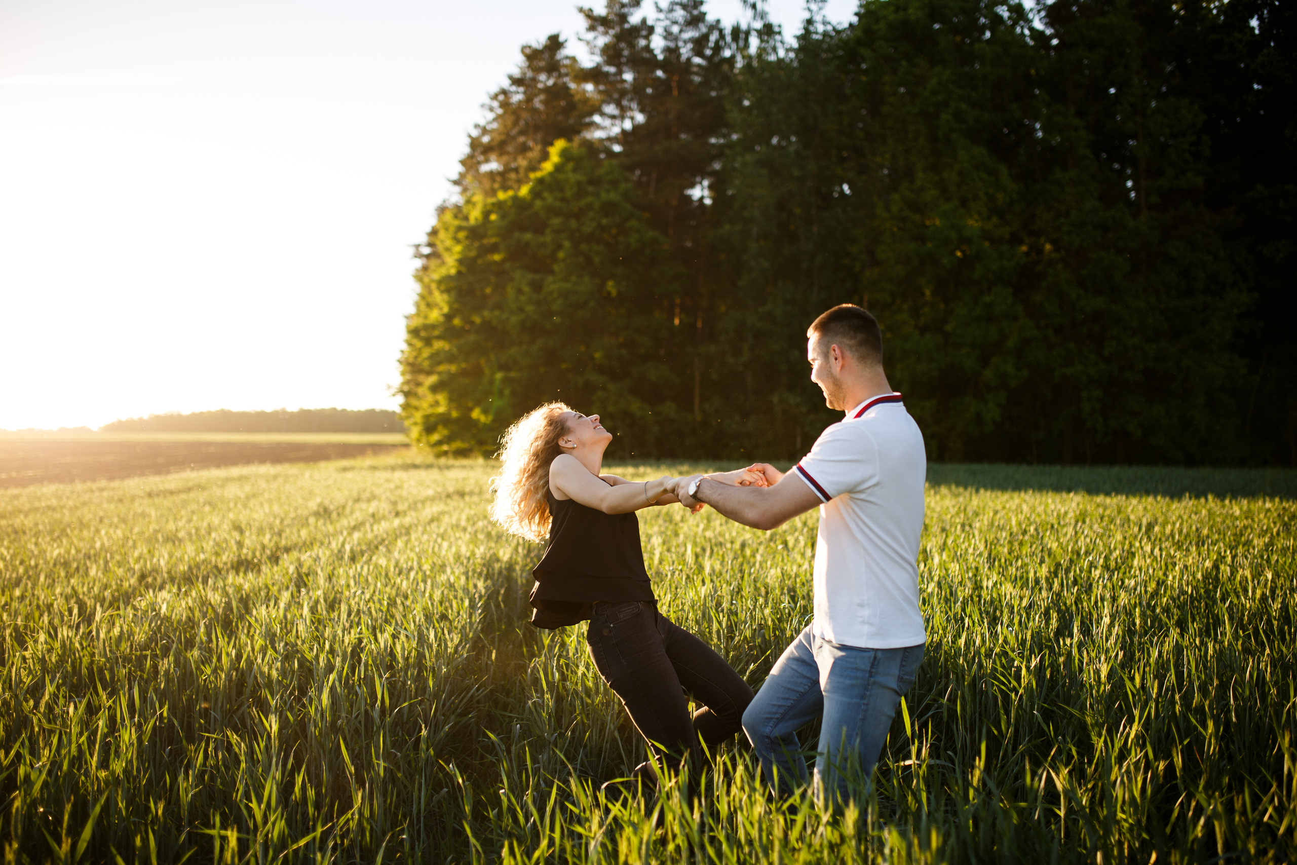 Andriej i Anastasija. Fotograf ślubny i rodzinny w Warszawie