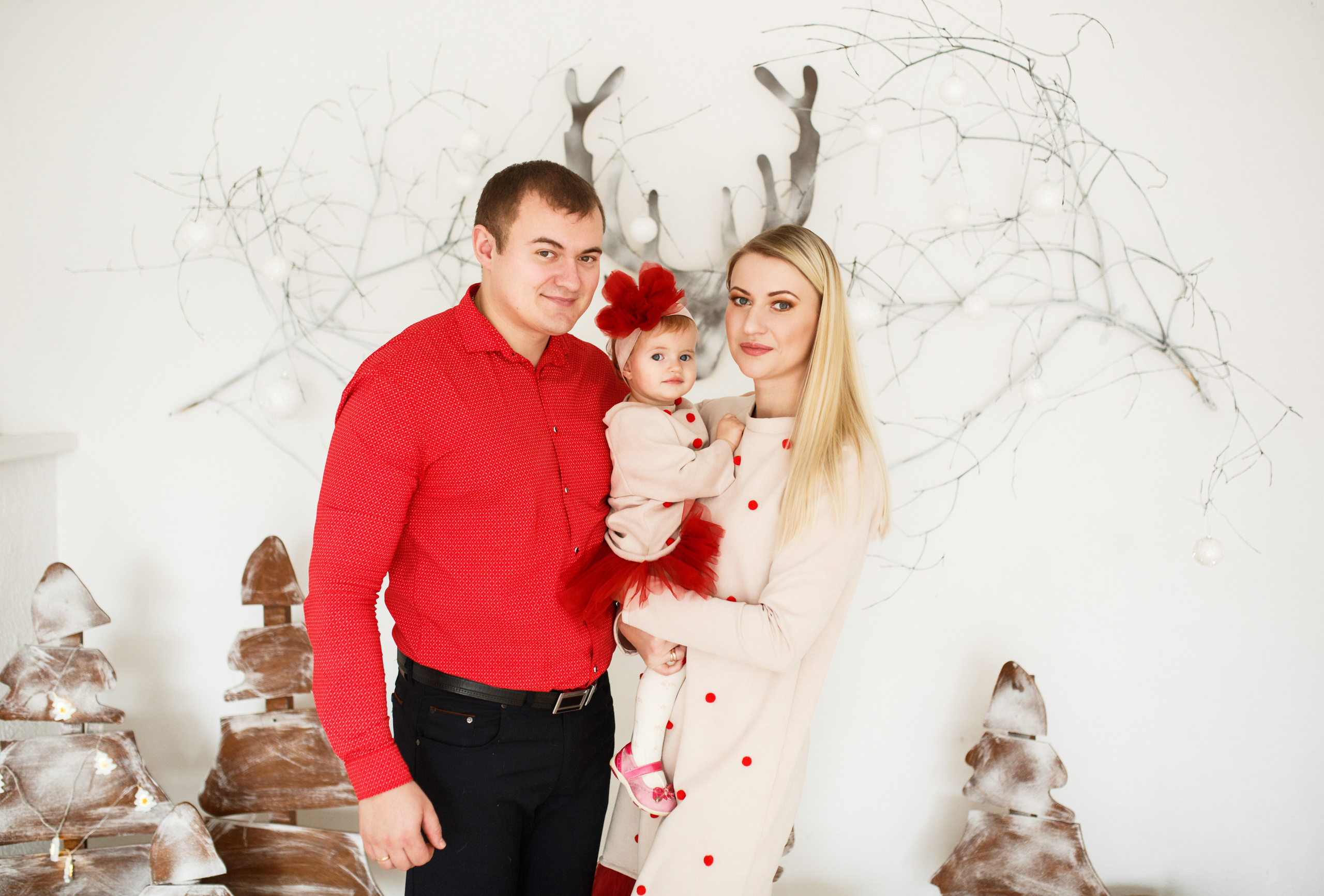 Tatiana, Wiaczesław i Ewa. Fotograf ślubny i rodzinny w Warszawie