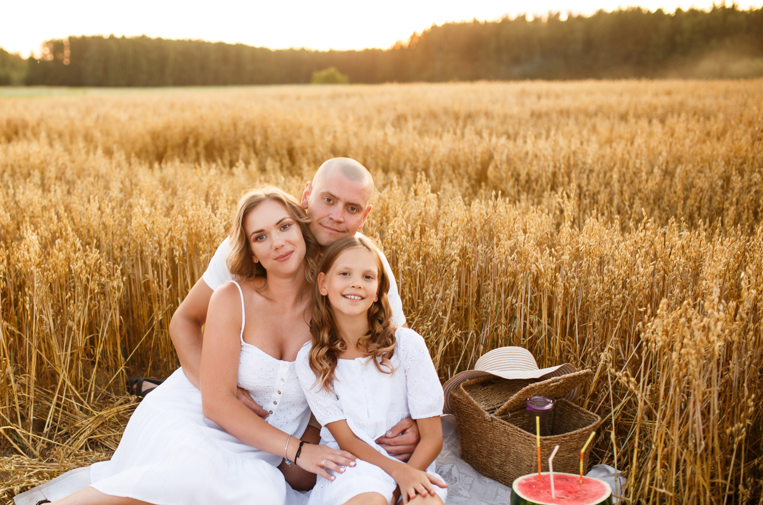 Marija, Jurij i Elina. Fotograf ślubny i rodzinny w Warszawie