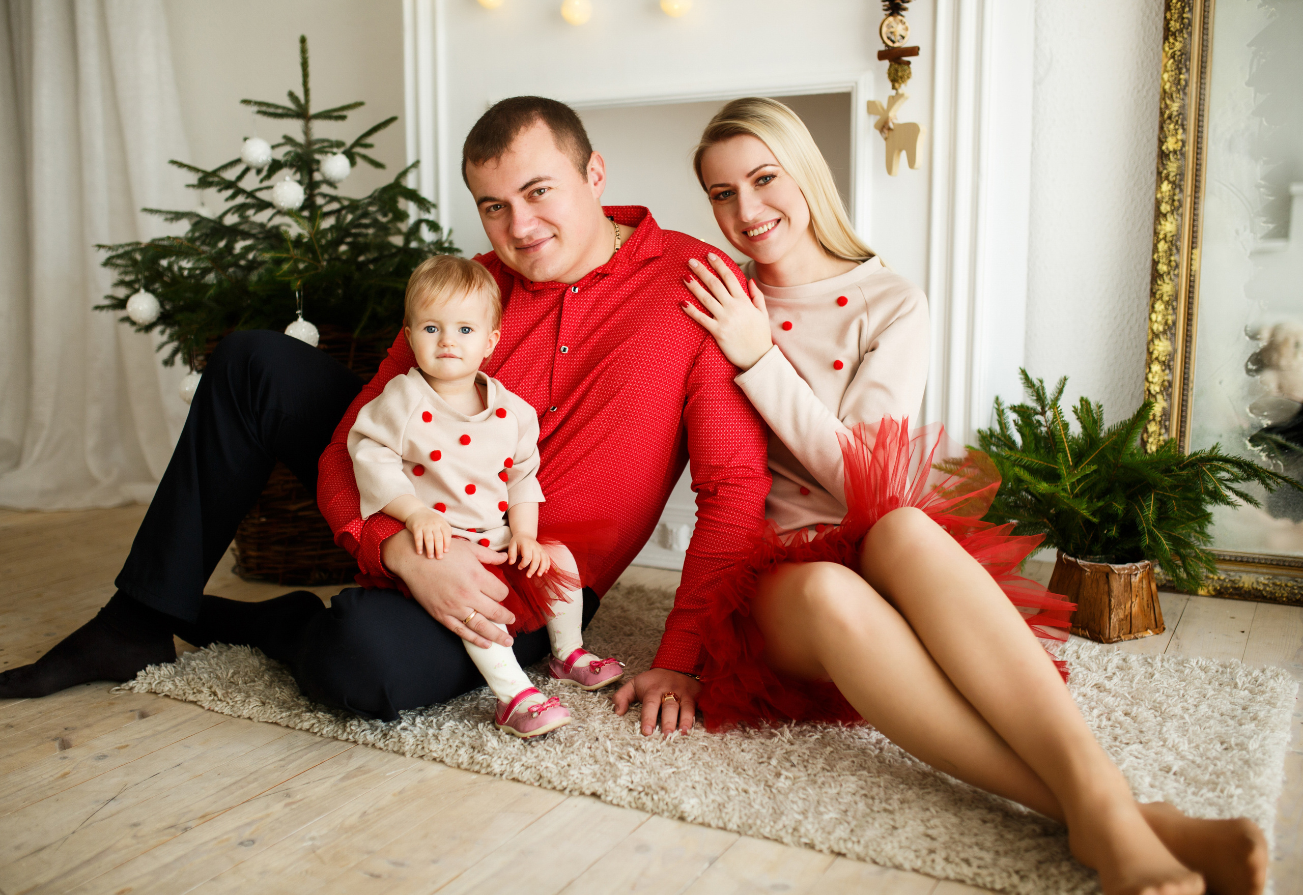 Tatiana, Wiaczesław i Ewa. Fotograf ślubny i rodzinny w Warszawie