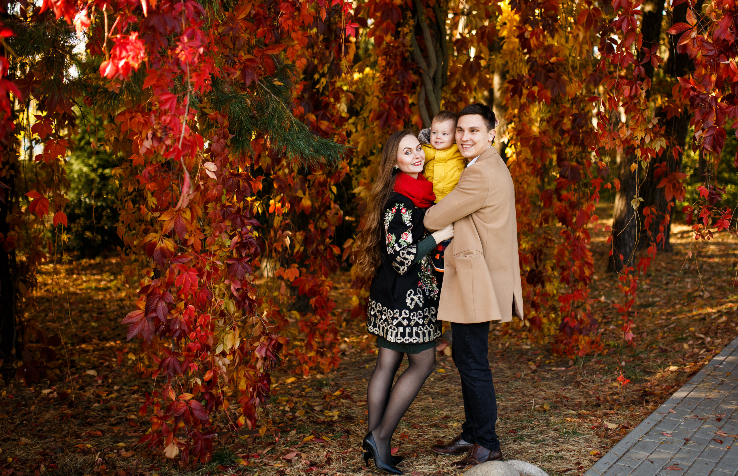 Swietlana, Dmitrij i Arsenij. Fotograf ślubny i rodzinny w Warszawie