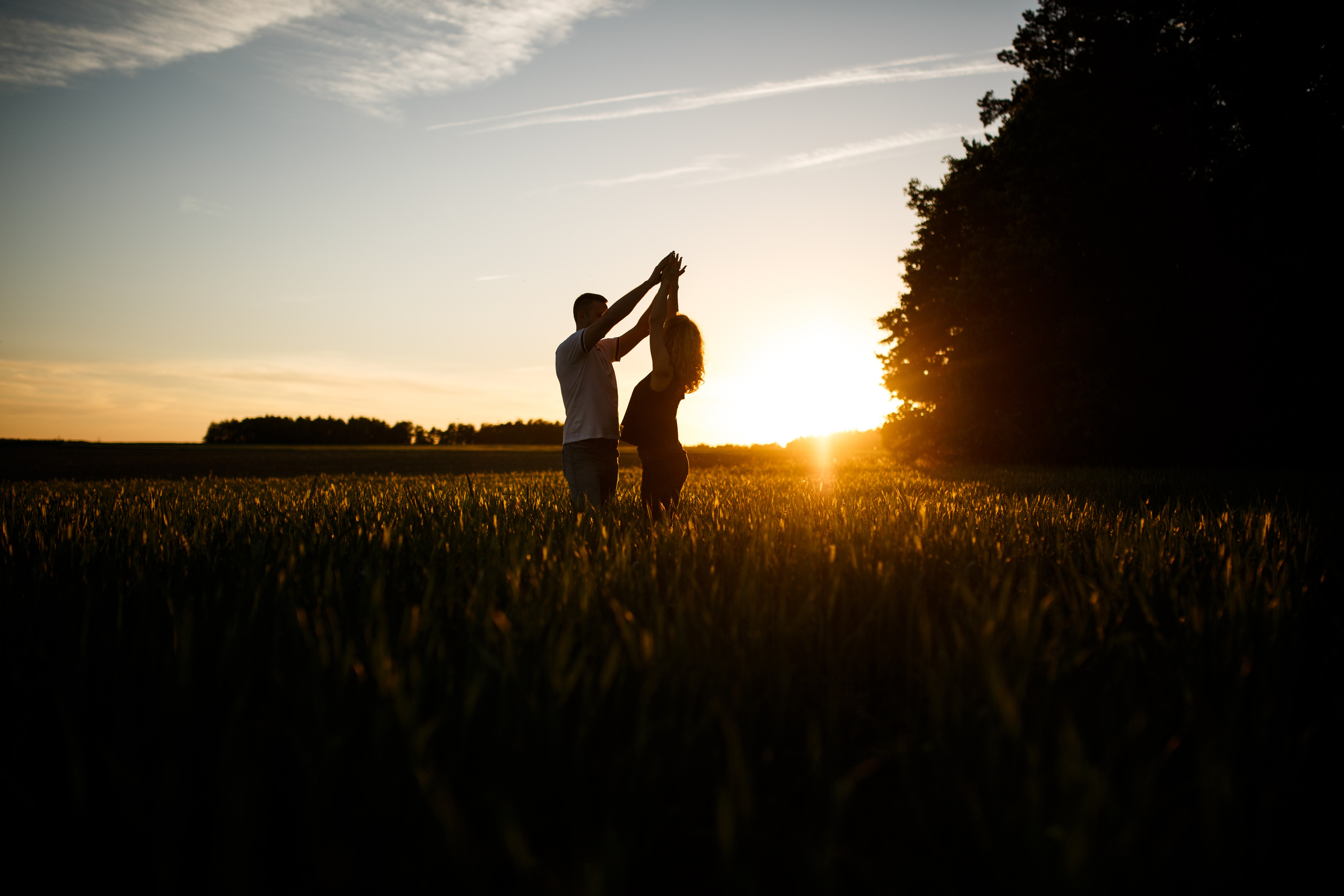 Andriej i Anastasija. Fotograf ślubny i rodzinny w Warszawie