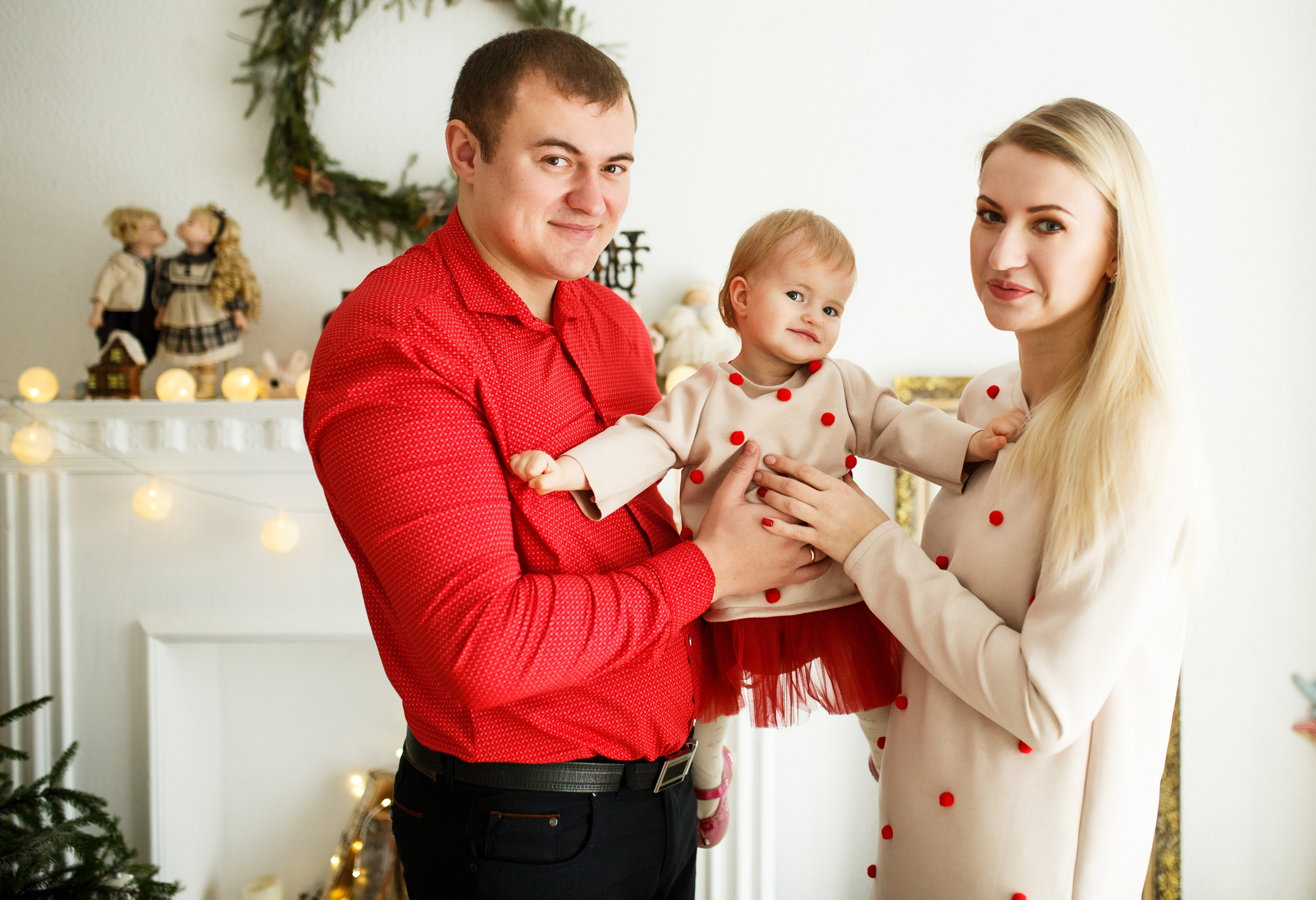 Tatiana, Wiaczesław i Ewa. Fotograf ślubny i rodzinny w Warszawie