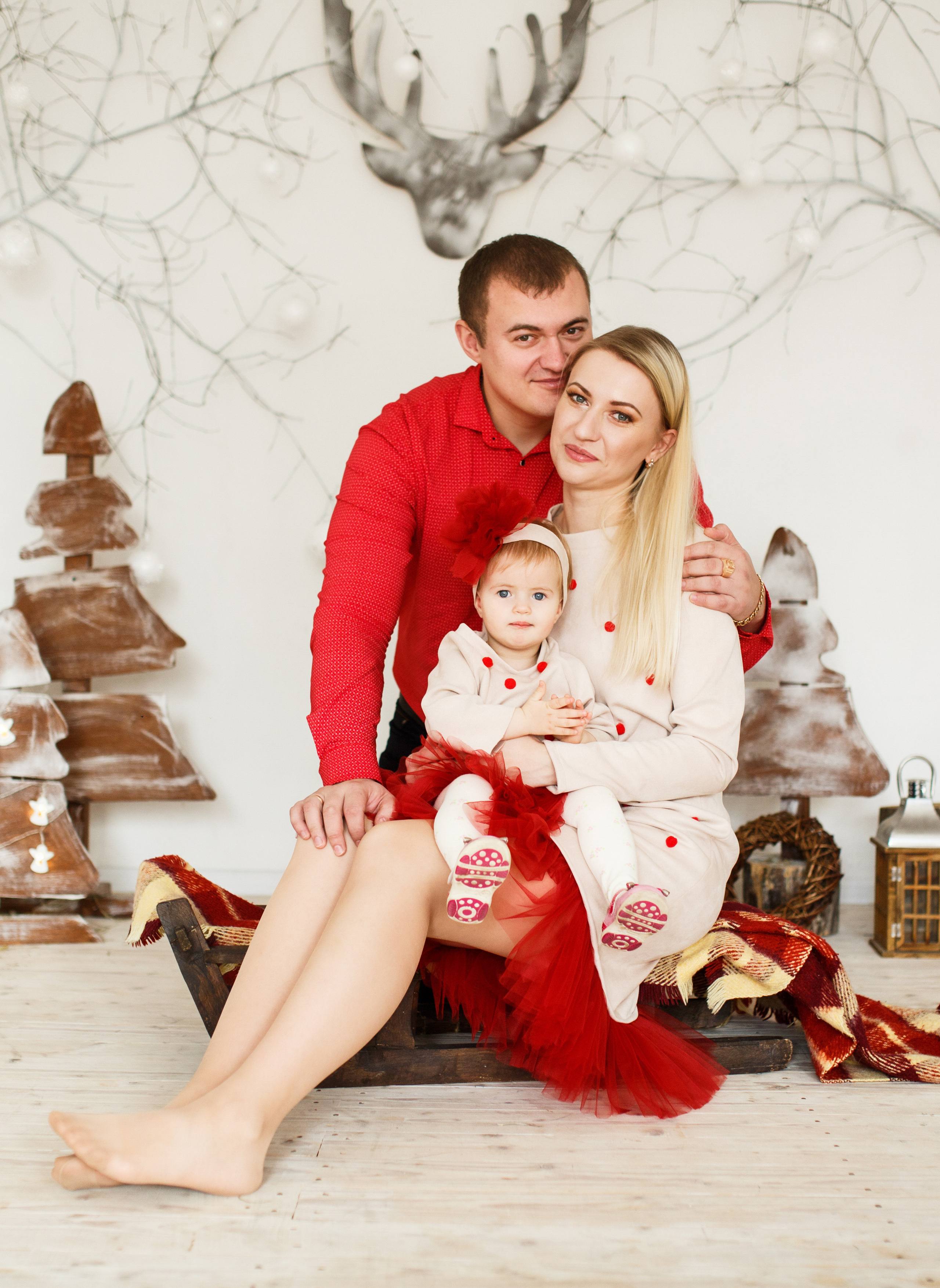 Tatiana, Wiaczesław i Ewa. Fotograf ślubny i rodzinny w Warszawie