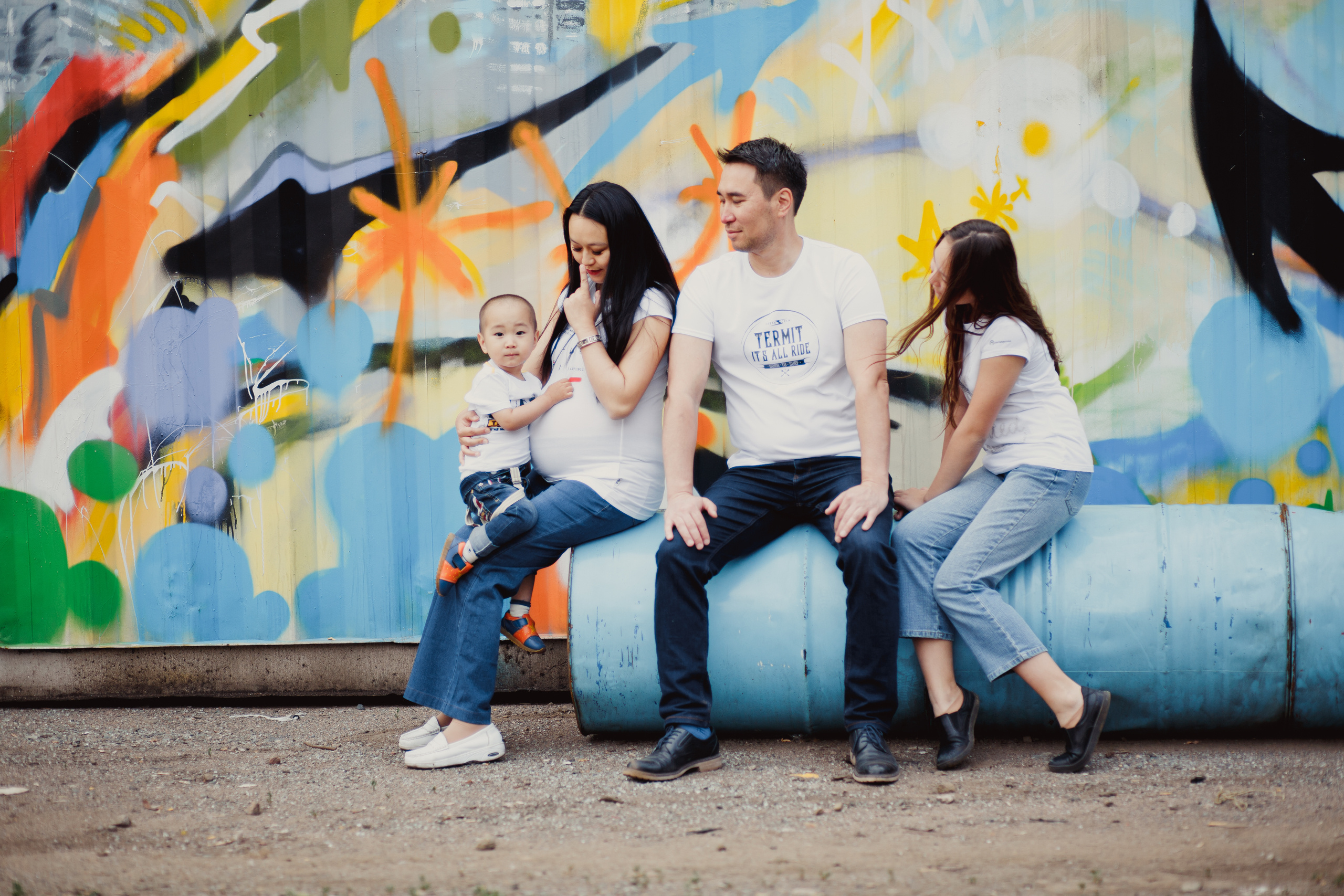 Нас будет пятеро. Фотограф в Ташкенте Надежда Исаева