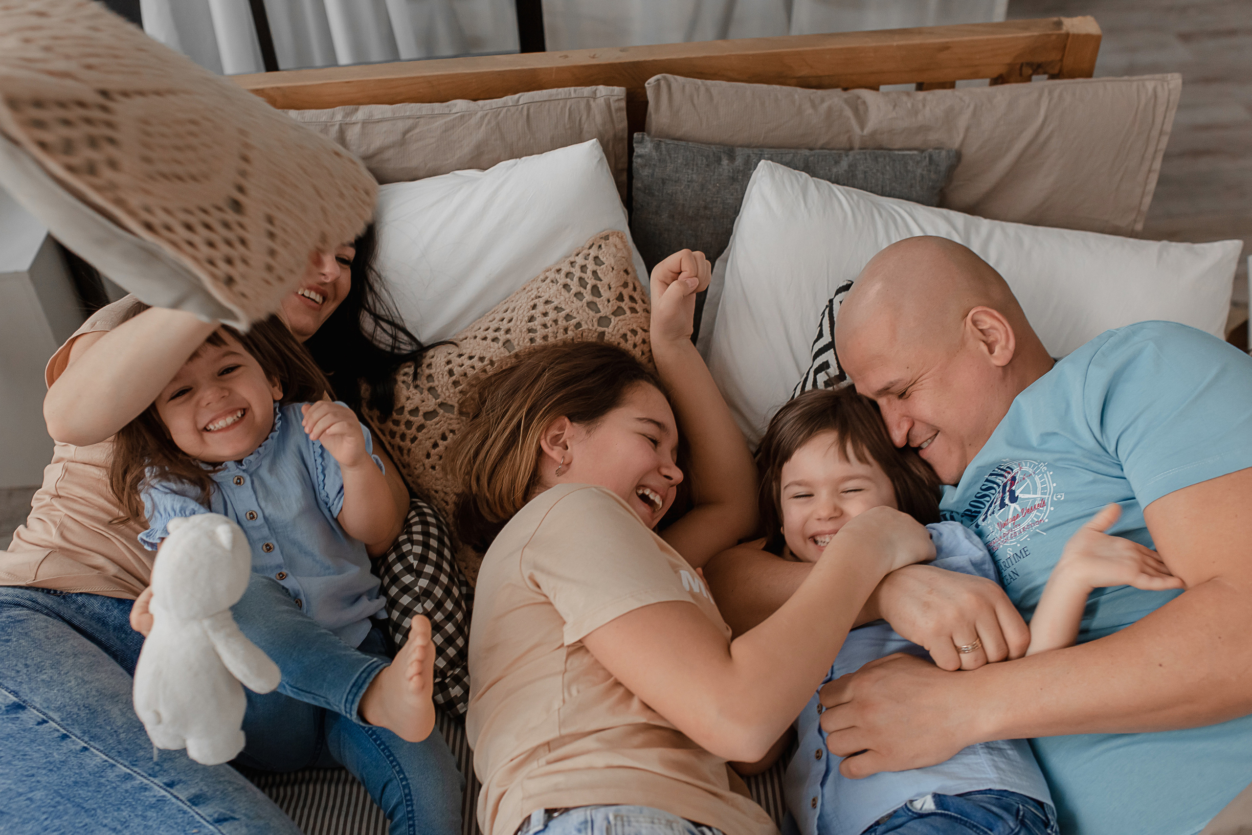 День в большой семье. Фотограф в Ташкенте Надежда Исаева