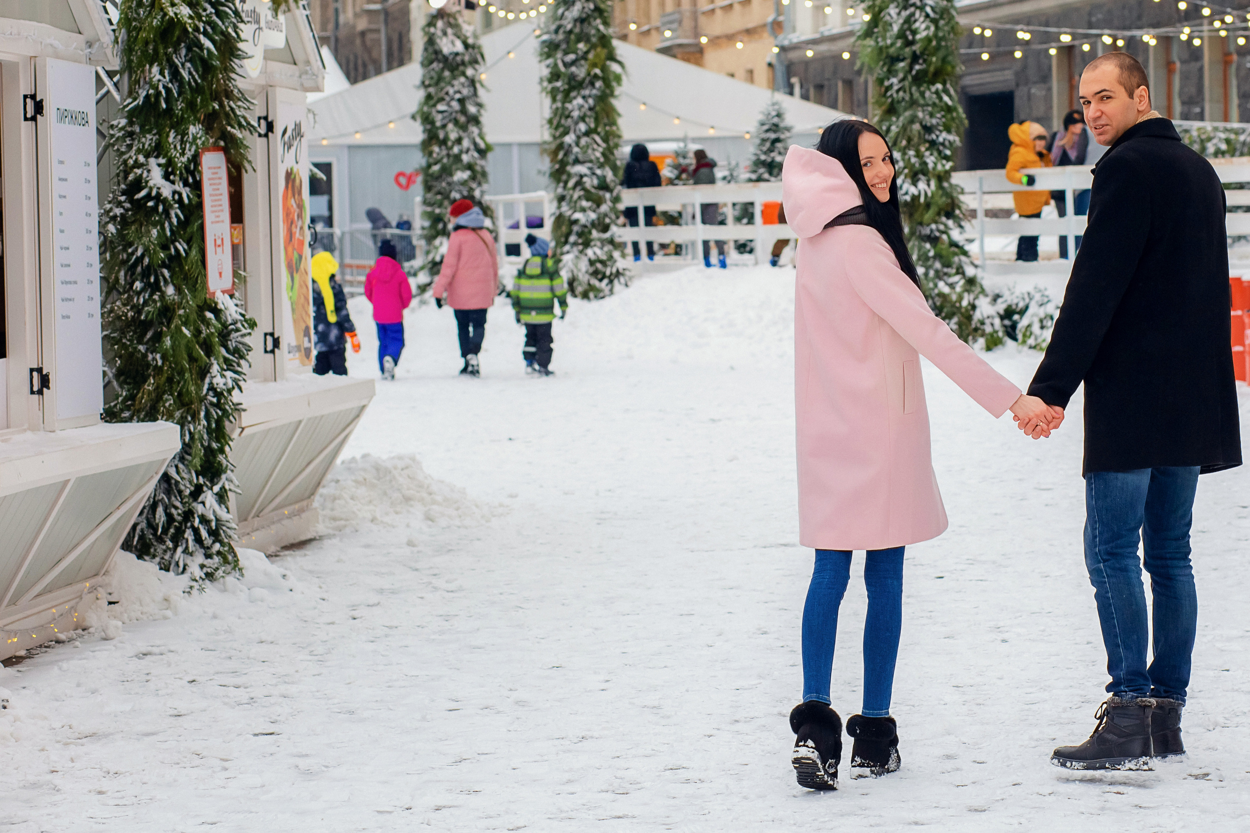 Снежная прогулка. Фотограф в Ташкенте Надежда Исаева