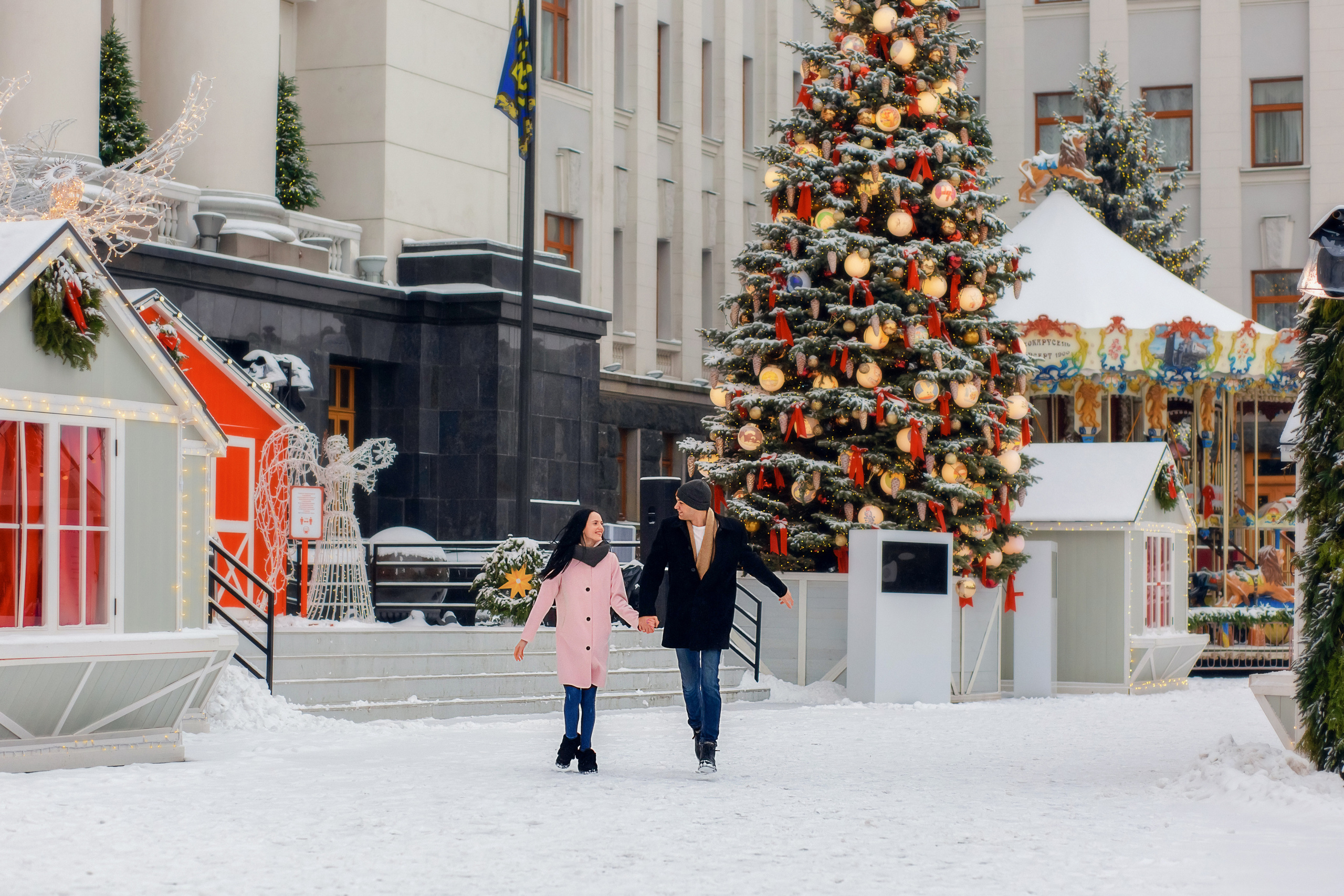 Снежная прогулка. Фотограф в Ташкенте Надежда Исаева