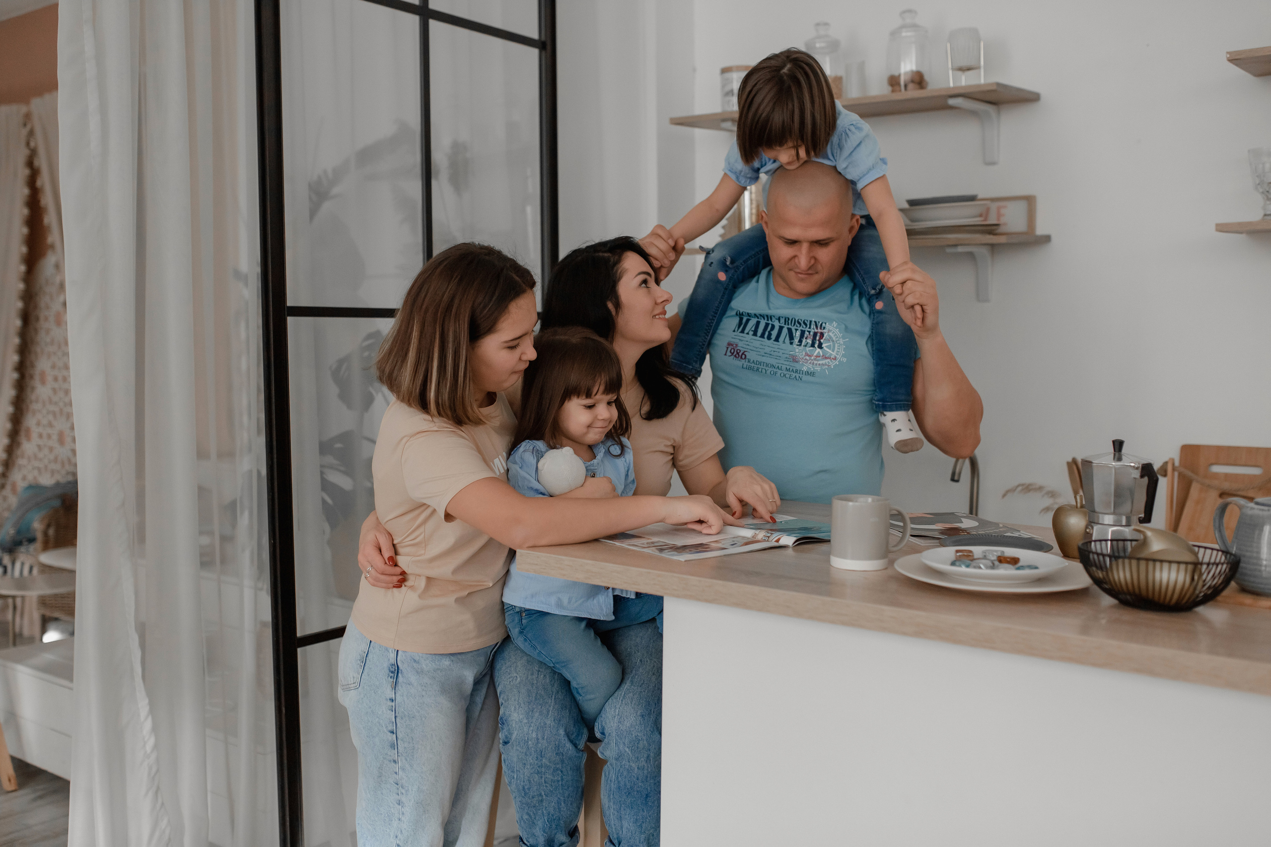 День в большой семье. Фотограф в Ташкенте Надежда Исаева