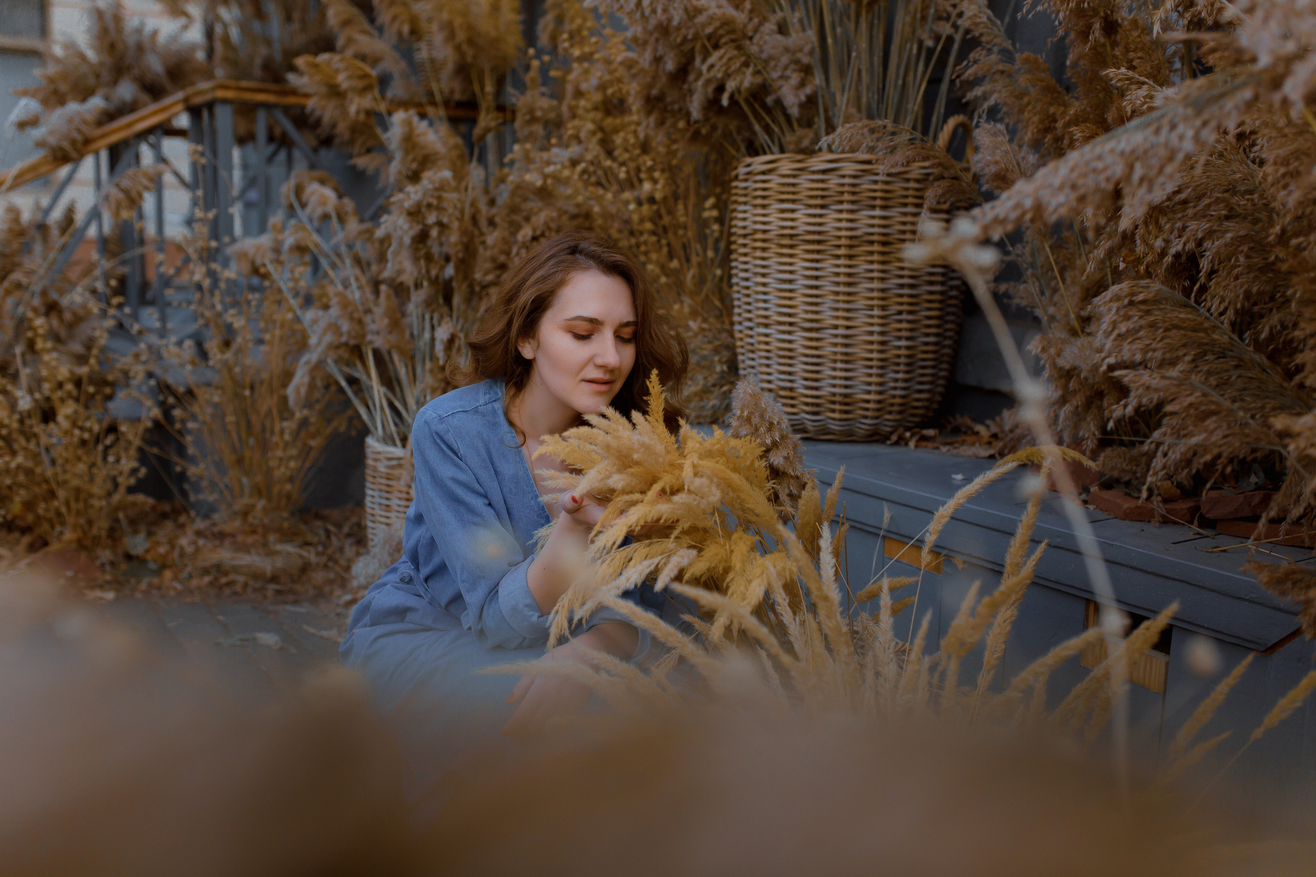 Осенний портрет. Фотограф в Ташкенте Надежда Исаева