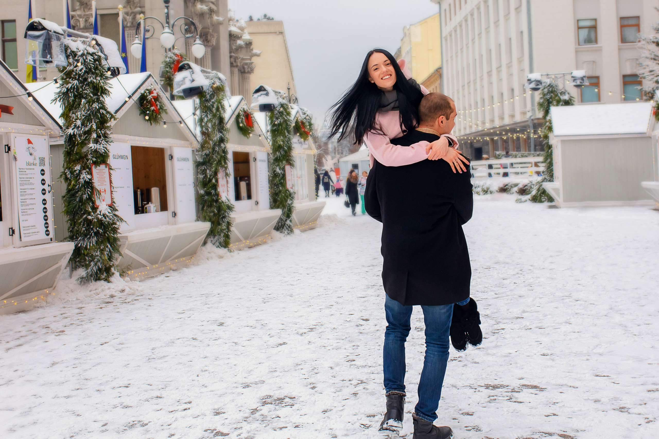 Снежная прогулка. Фотограф в Ташкенте Надежда Исаева