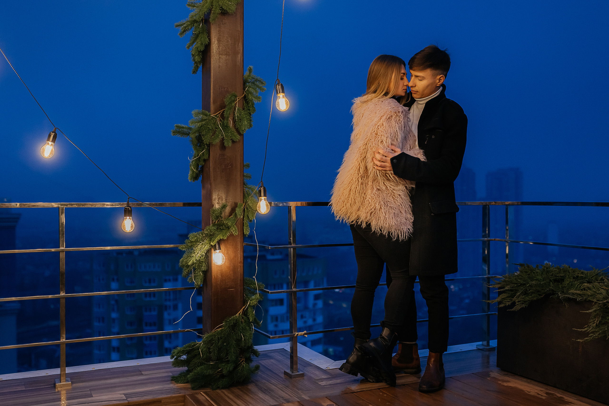 Влюбленные на крыше. Фотограф в Ташкенте Надежда Исаева