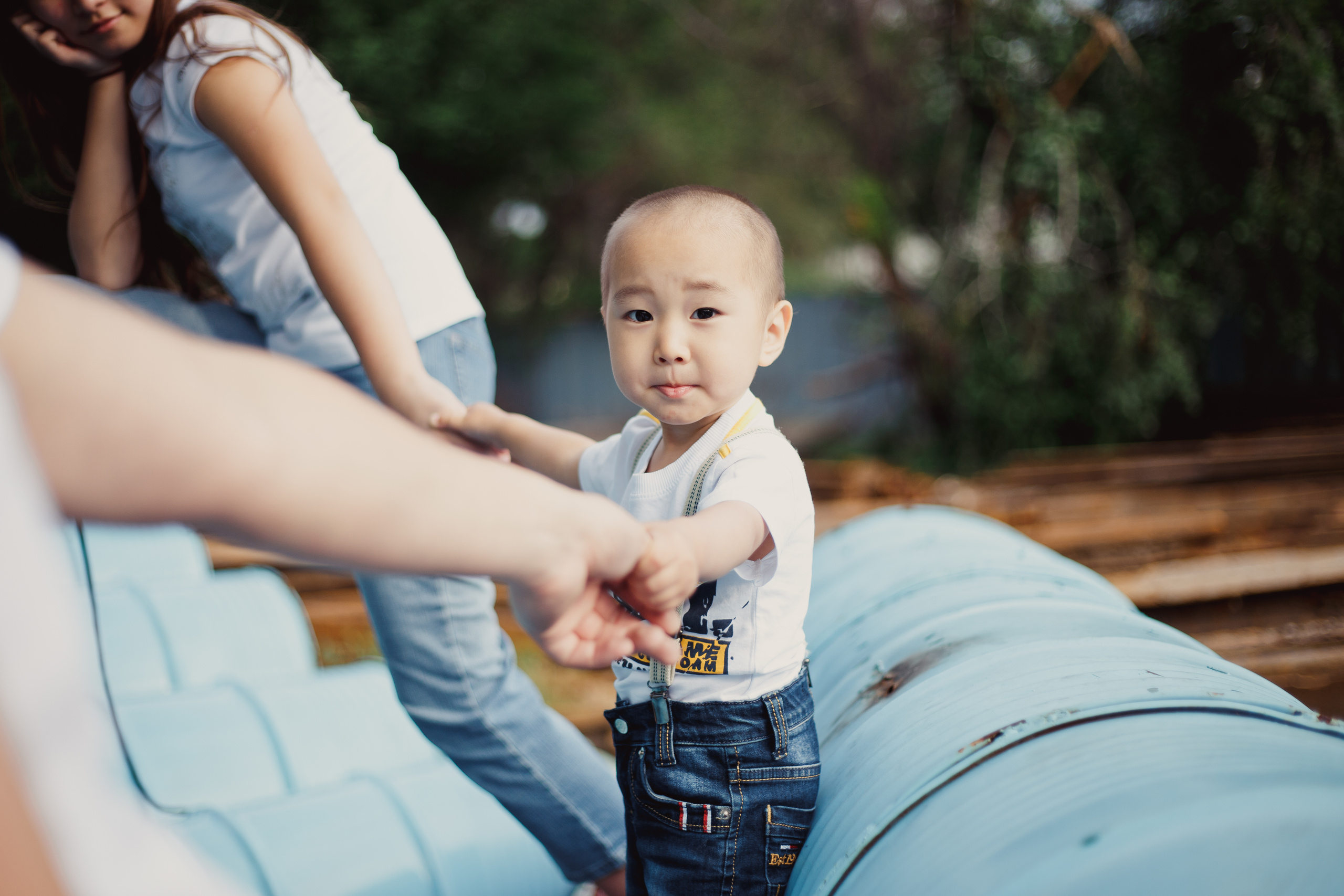 Нас будет пятеро. Фотограф в Ташкенте Надежда Исаева