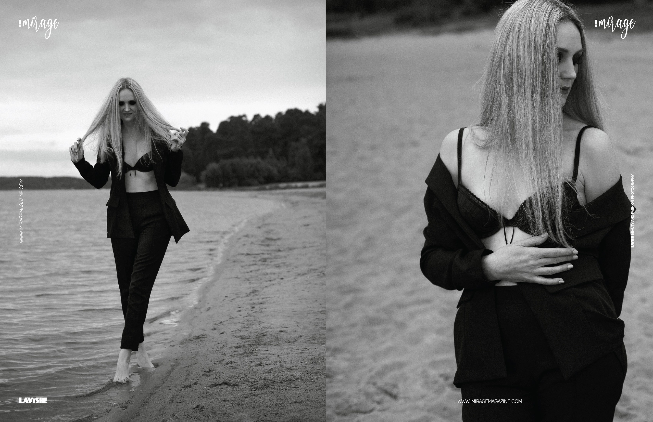 Анна Тополенко у топовому фешн-журналі IMIRAGE. Фотограф Ігор Тополенко Арт- фото та весільна фотографія Україна Київ