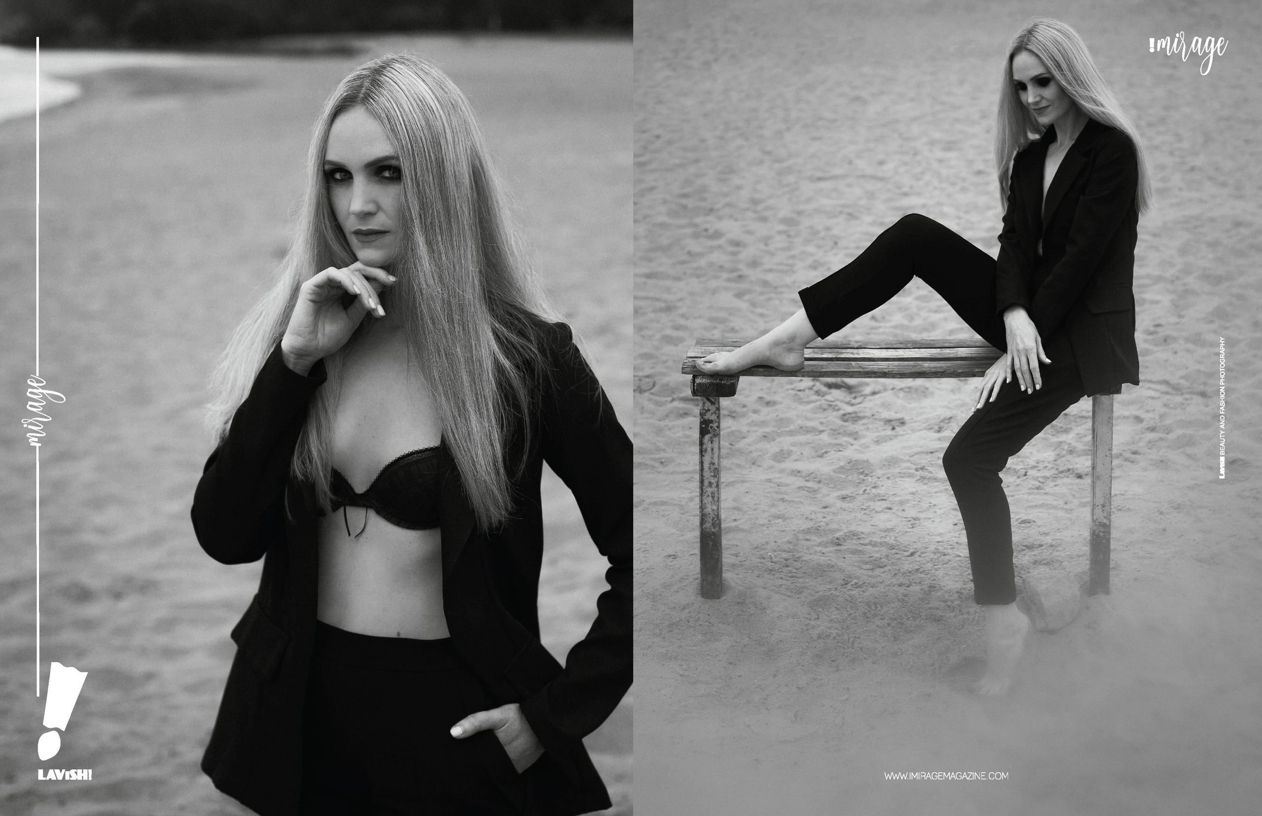 Анна Тополенко у топовому фешн-журналі IMIRAGE. Фотограф Ігор Тополенко Арт- фото та весільна фотографія Україна Київ