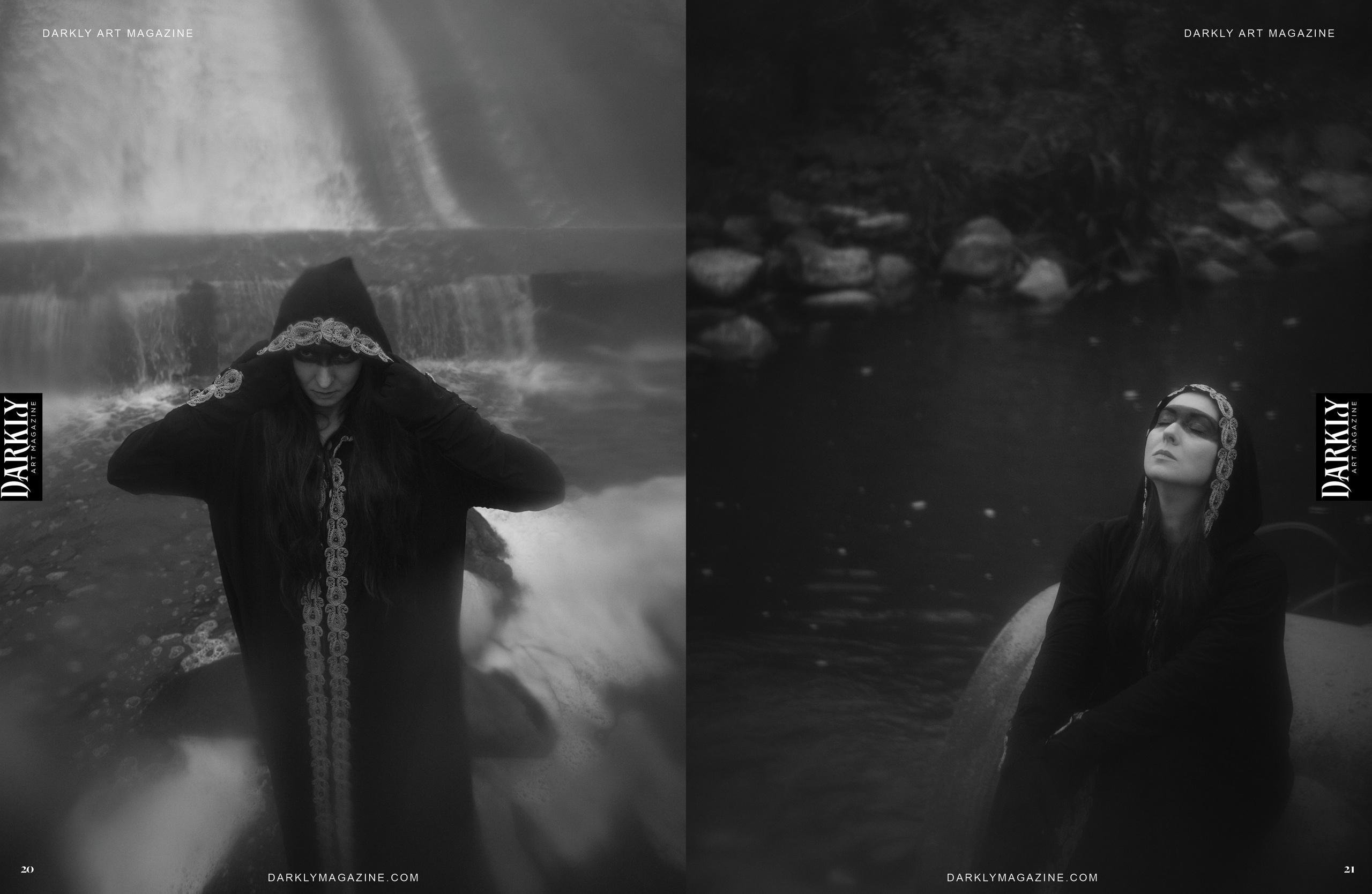 Мистические истории во французском журнале Darkly. Фотограф Ігор Тополенко Арт- фото та весільна фотографія Україна Київ