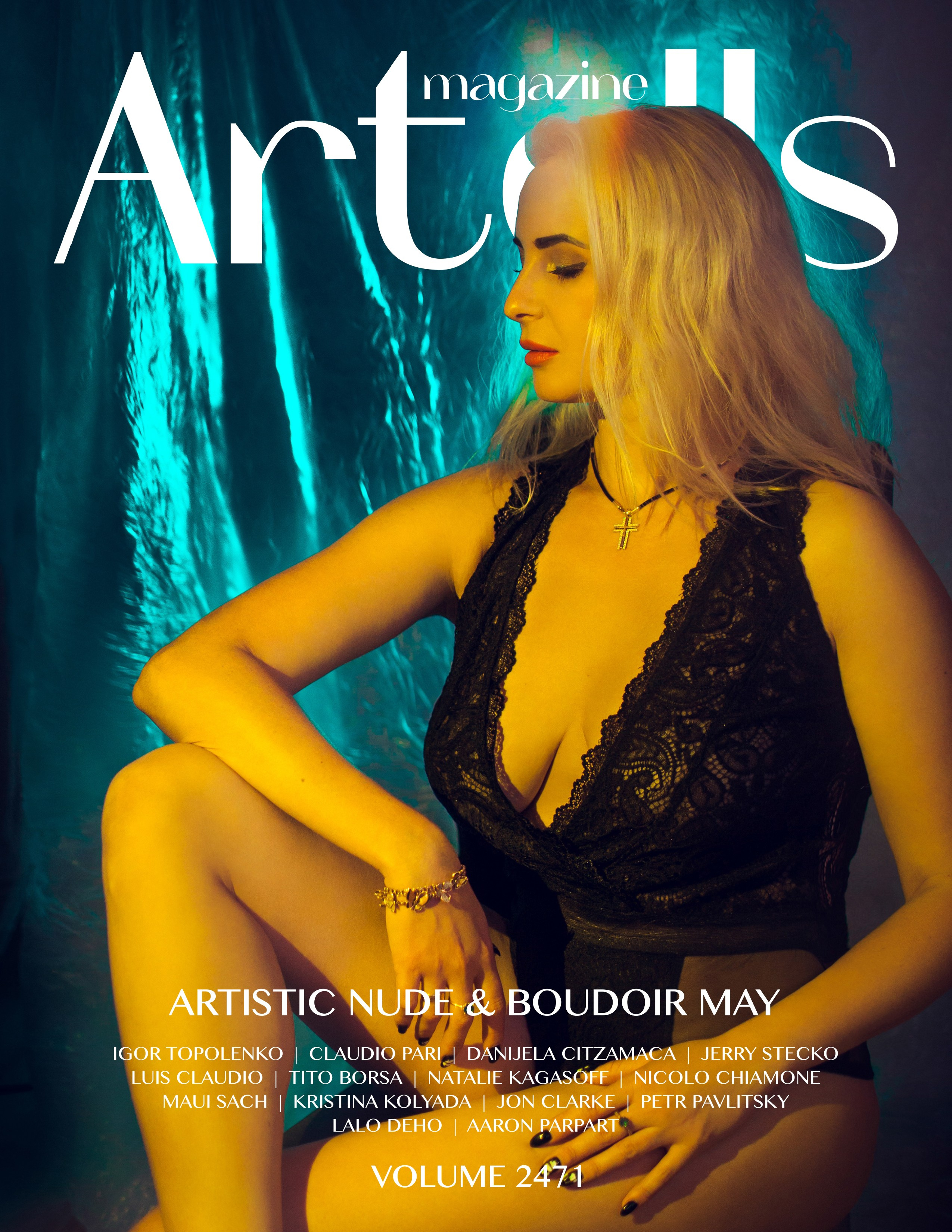 Обложка американского журнала Artells (New York, NY, USA). Фотограф Ігор Тополенко Арт- фото та весільна фотографія Україна Київ