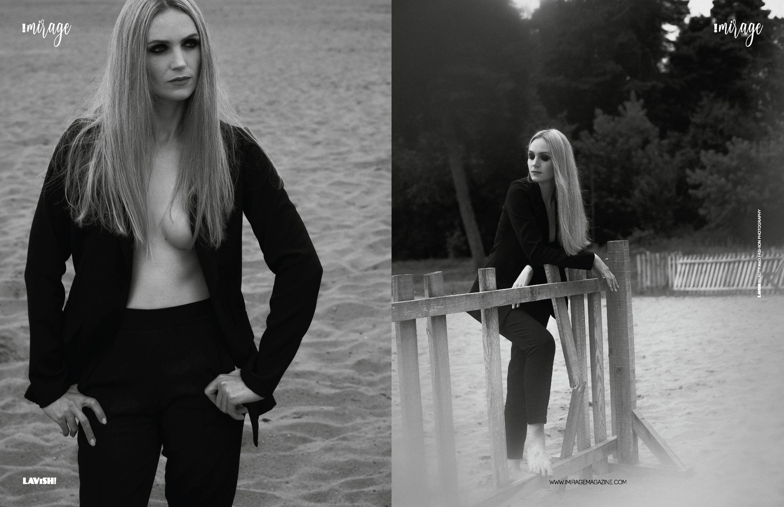 Анна Тополенко у топовому фешн-журналі IMIRAGE. Фотограф Ігор Тополенко Арт- фото та весільна фотографія Україна Київ