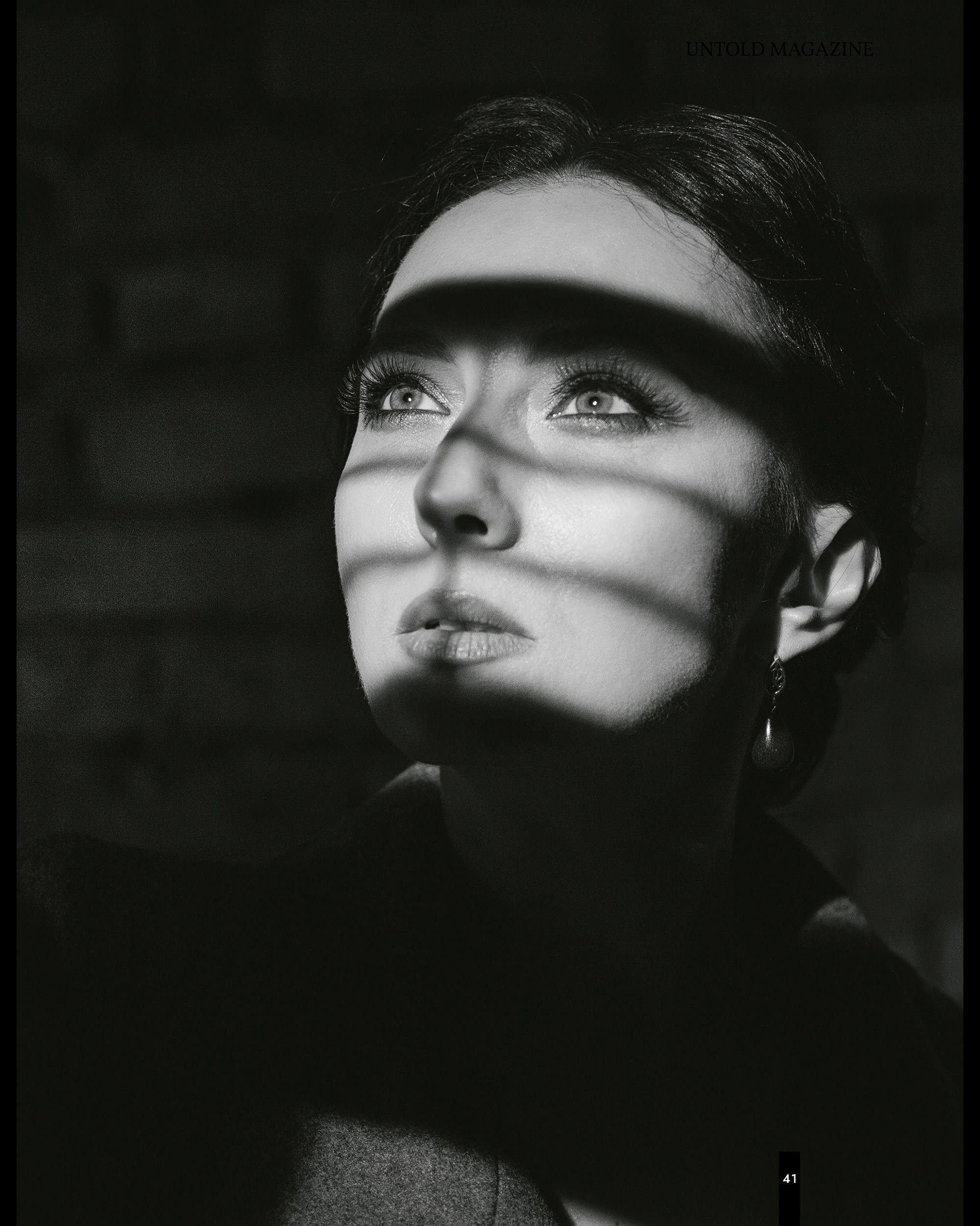 Обложка актриссы кино Дарьи Шерстнёвой в журнале UnTold. Фотограф Ігор Тополенко Арт- фото та весільна фотографія Україна Київ