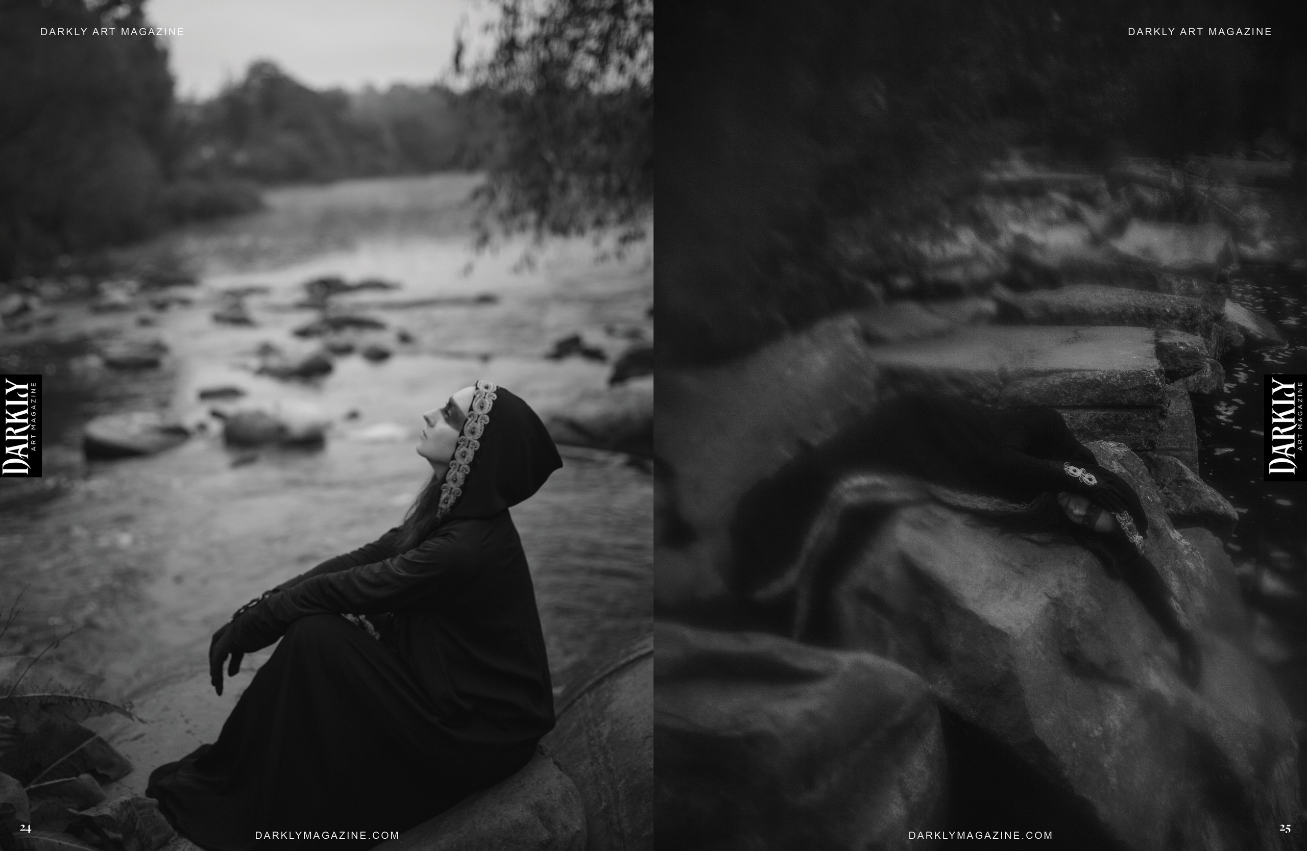 Мистические истории во французском журнале Darkly. Фотограф Ігор Тополенко Арт- фото та весільна фотографія Україна Київ