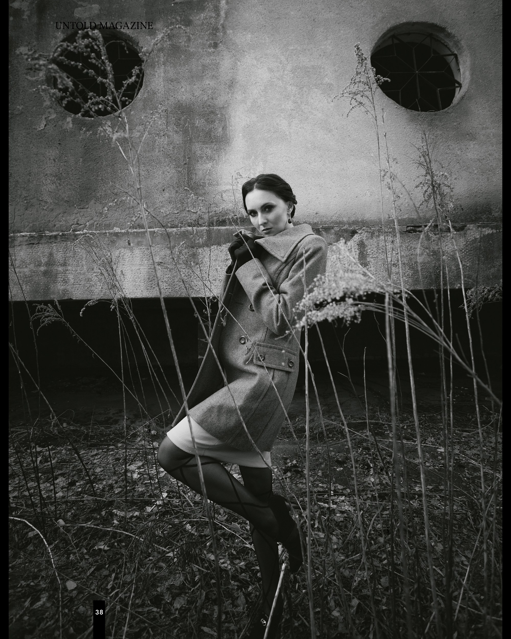 Обложка актриссы кино Дарьи Шерстнёвой в журнале UnTold. Фотограф Ігор Тополенко Арт- фото та весільна фотографія Україна Київ