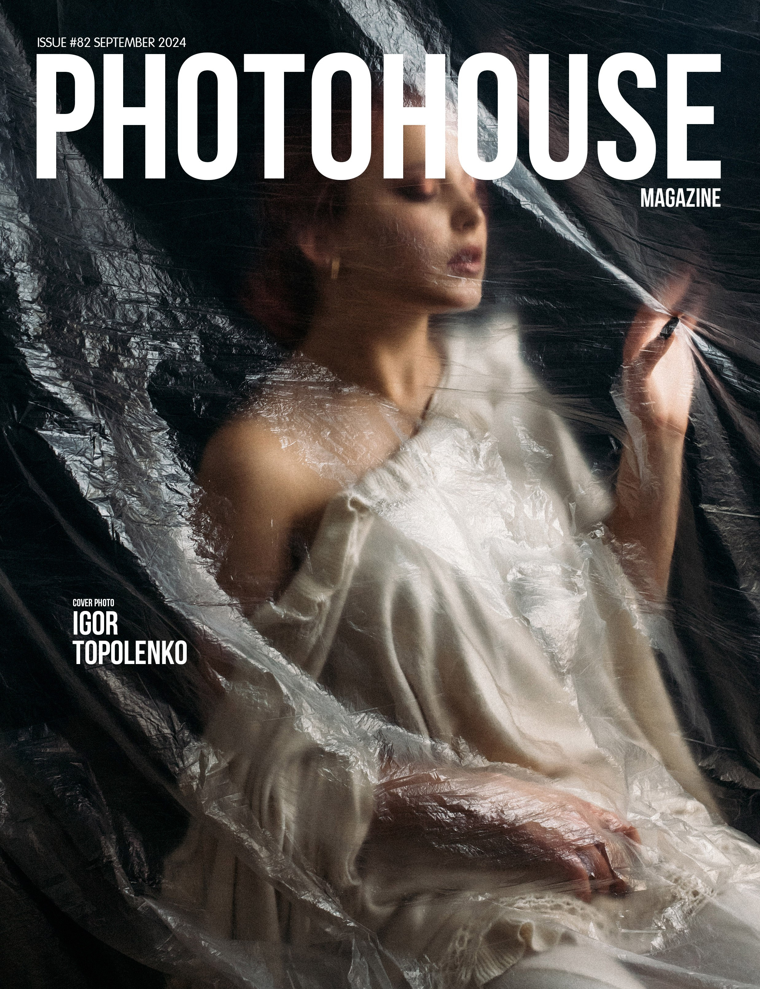 Обкладинка. Містичні портрети Каріни у датському журналі Photohouse. Фотограф Ігор Тополенко Арт- фото та весільна фотографія Україна Київ