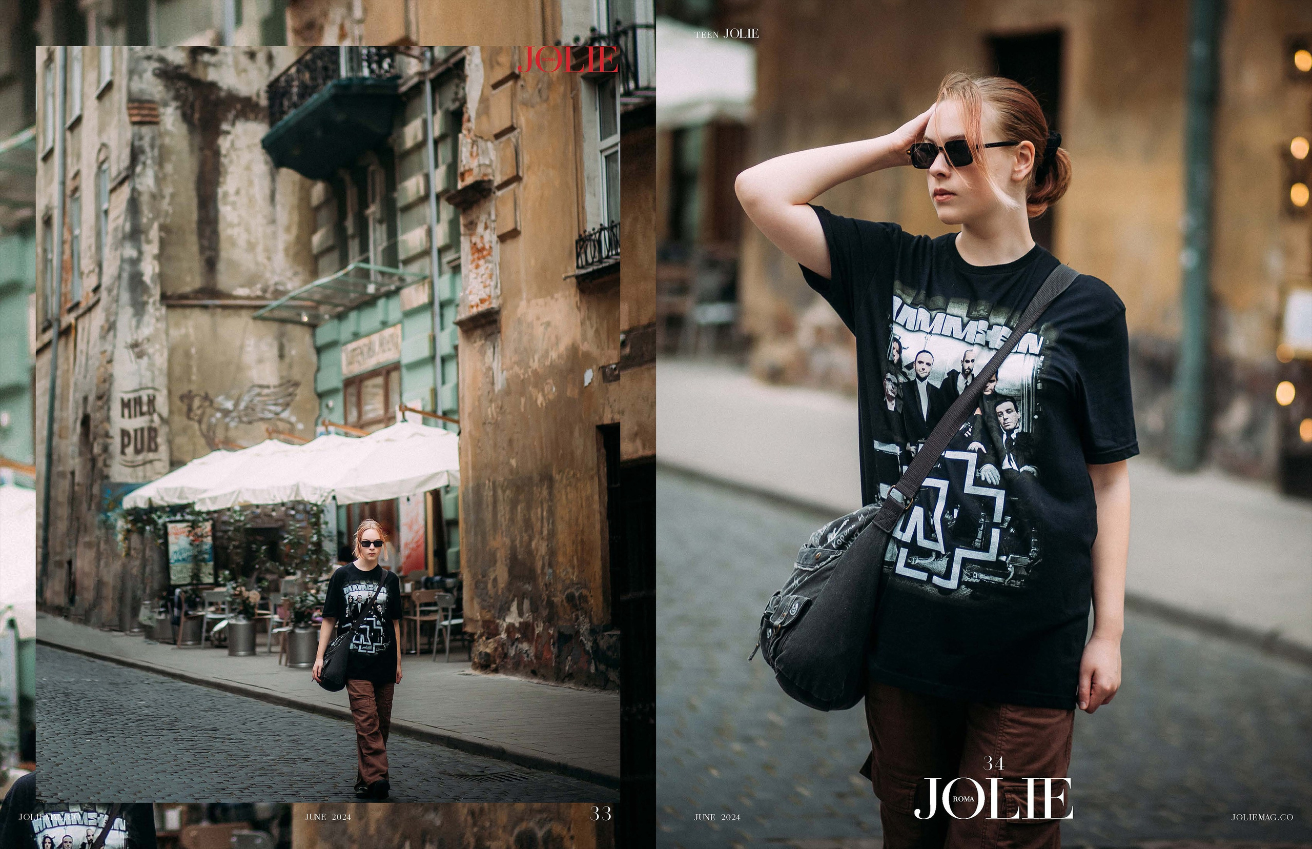 Фото Александры в итальянском журнале JOLIE (Roma, Italy). Фотограф Ігор Тополенко Арт- фото та весільна фотографія Україна Київ