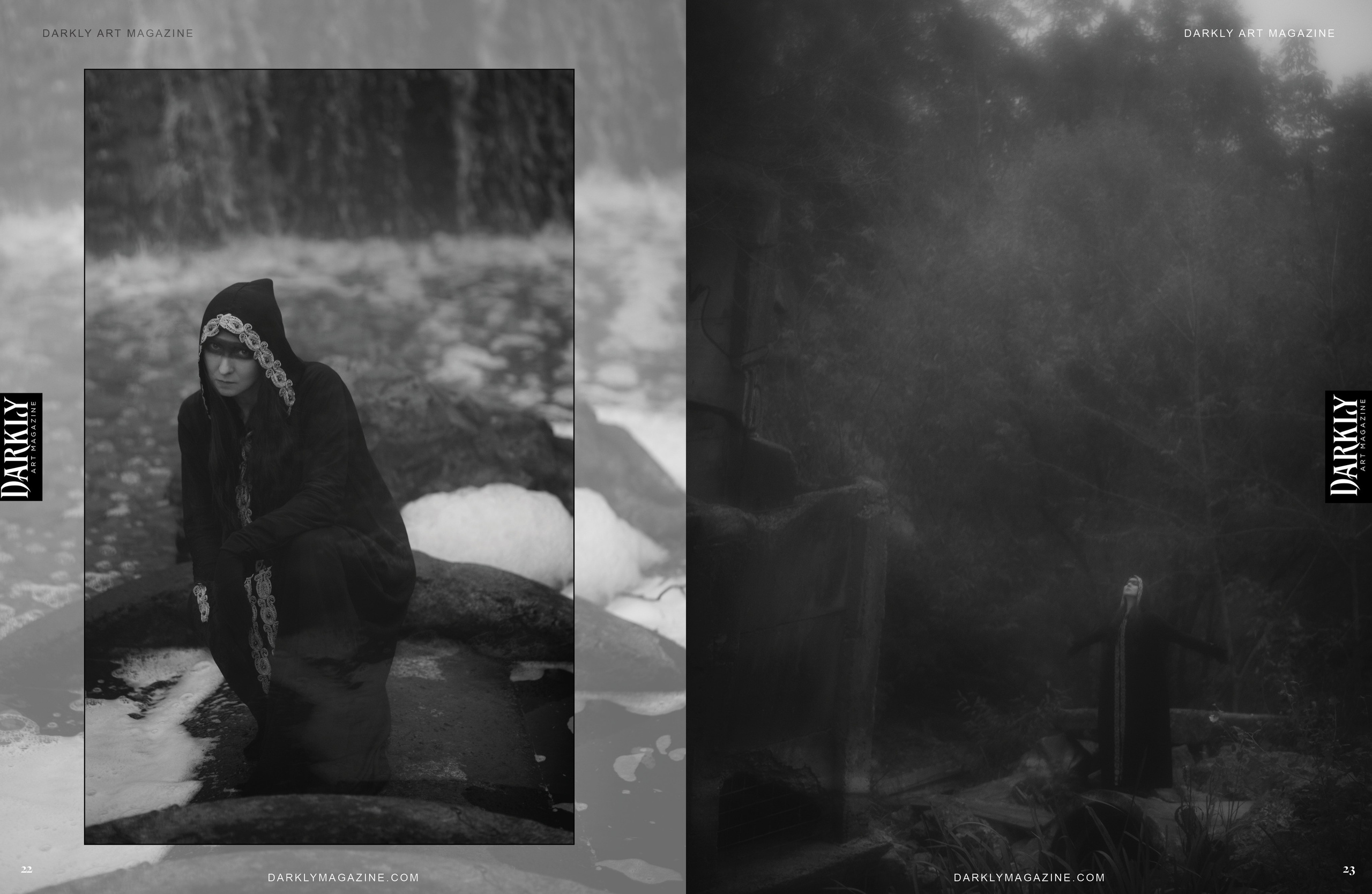 Мистические истории во французском журнале Darkly. Фотограф Ігор Тополенко Арт- фото та весільна фотографія Україна Київ