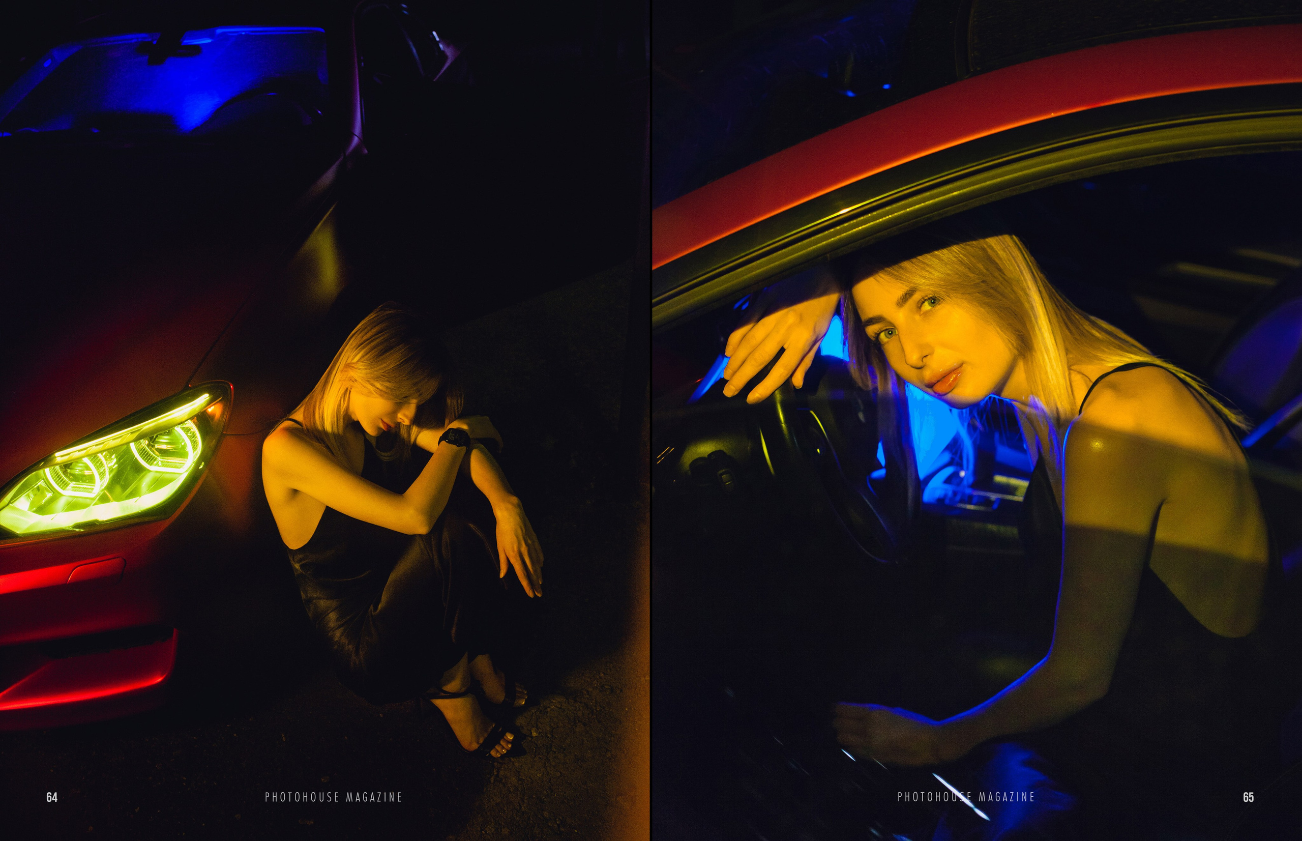 Зйомка вночі у датському друкованому журналі Photohouse. Фотограф Ігор Тополенко Арт- фото та весільна фотографія Україна Київ