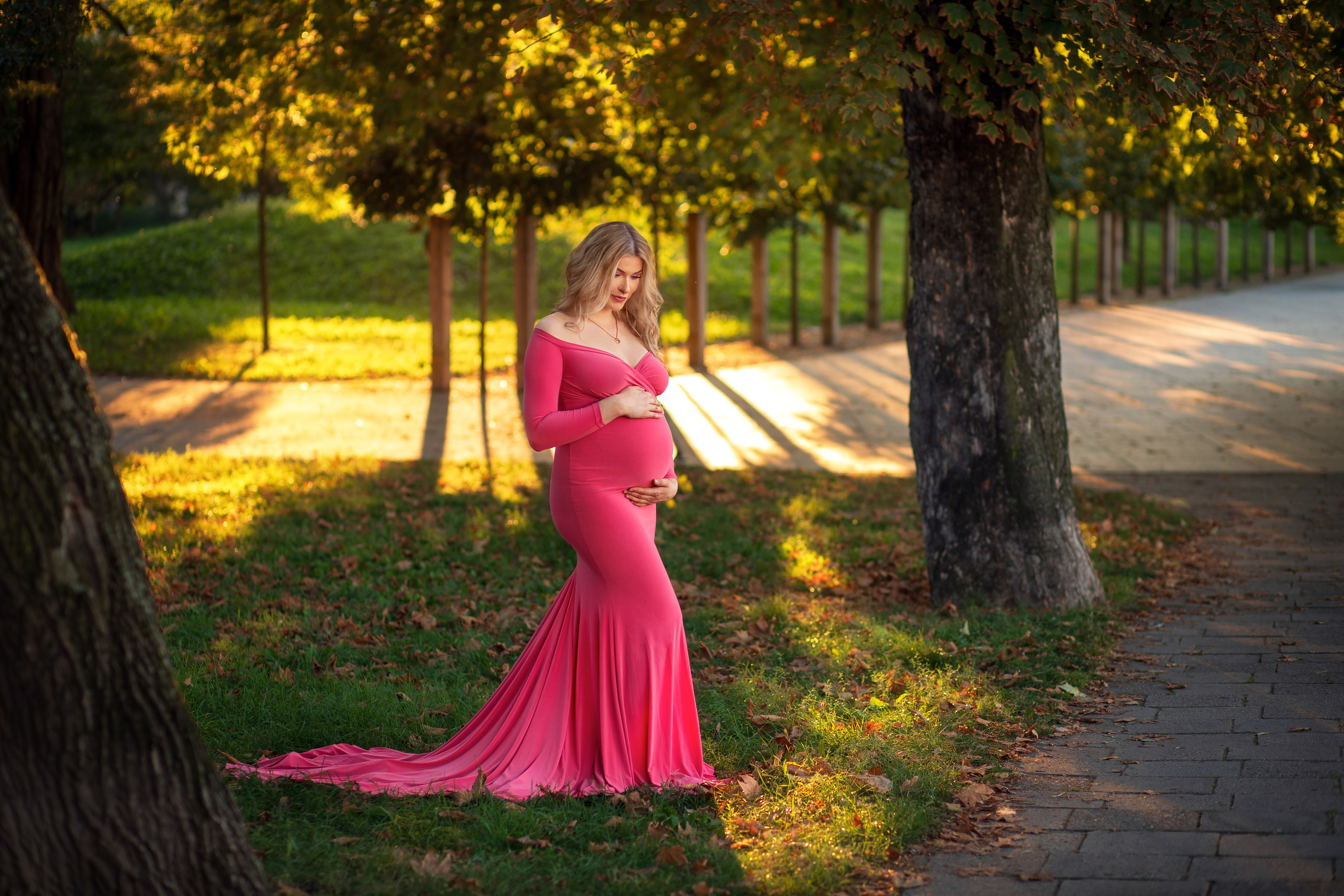 Фотосесія вагітності в місті. Сімейний фотограф Вроцлав - Анна Цуканова