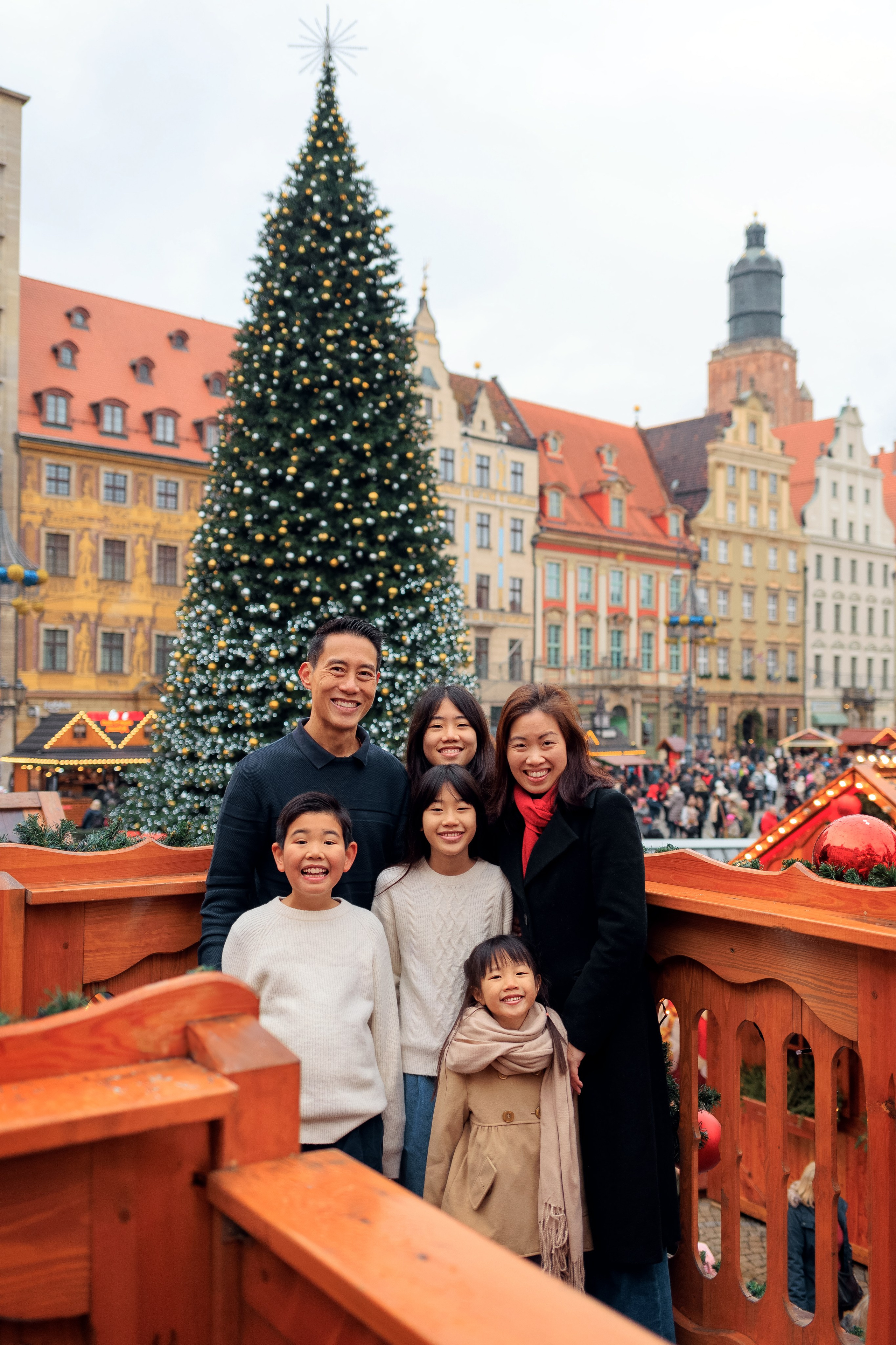 Різдвяна зйомка у Вроцлаві. Сімейний фотограф Вроцлав - Анна Цуканова