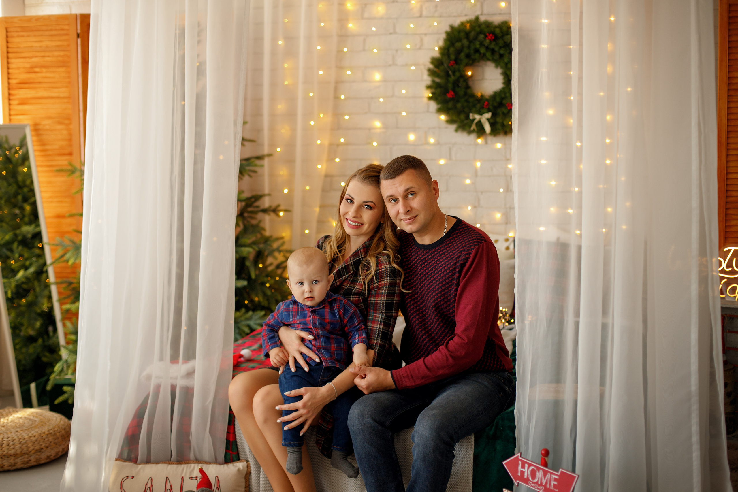 Сімейні зйомки в студії. Сімейний фотограф Вроцлав - Анна Цуканова