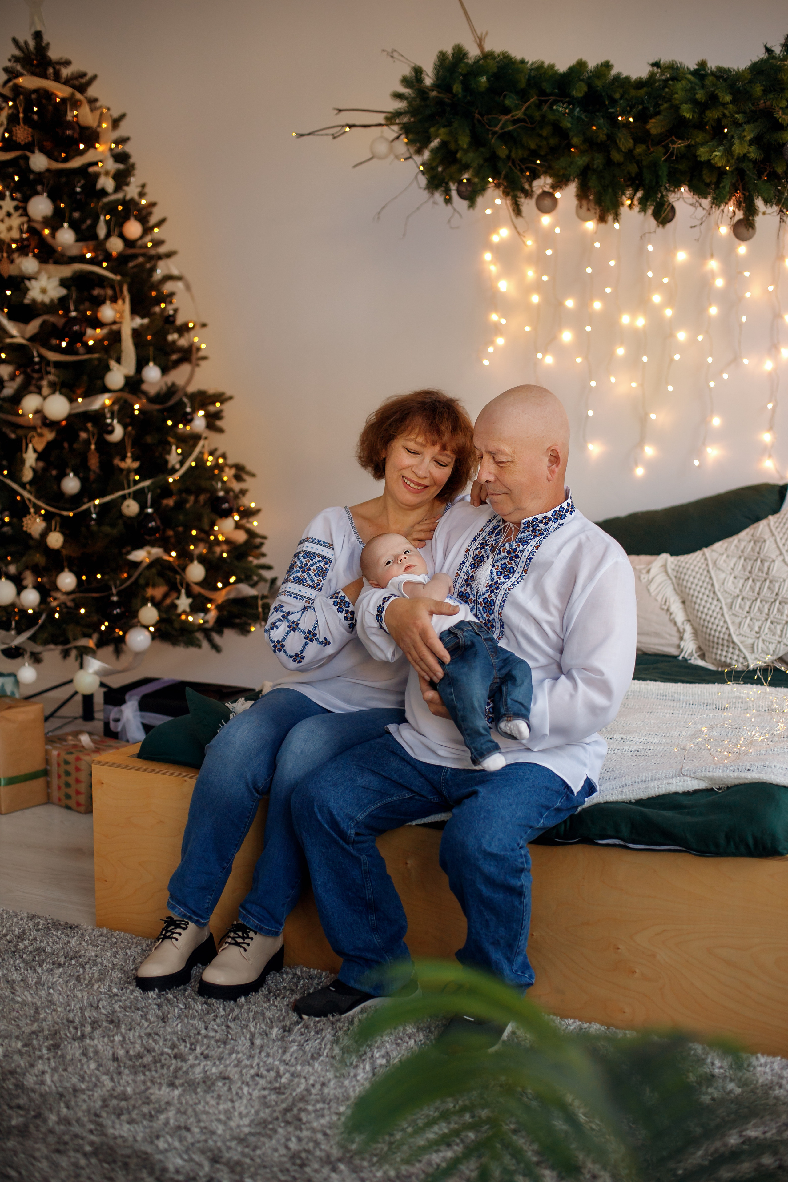 Сімейні зйомки в студії. Сімейний фотограф Вроцлав - Анна Цуканова