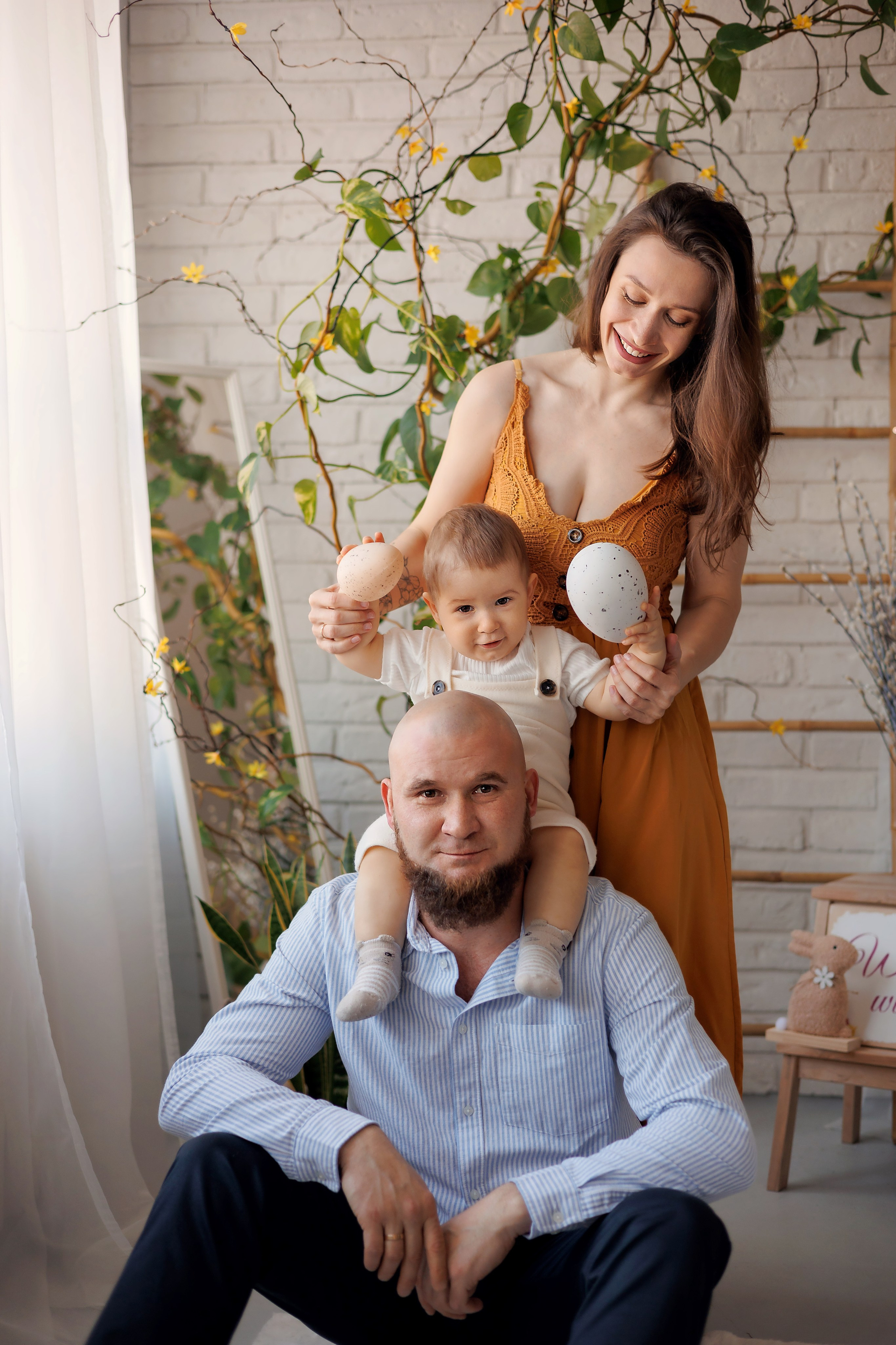 Сімейні зйомки в студії. Сімейний фотограф Вроцлав - Анна Цуканова