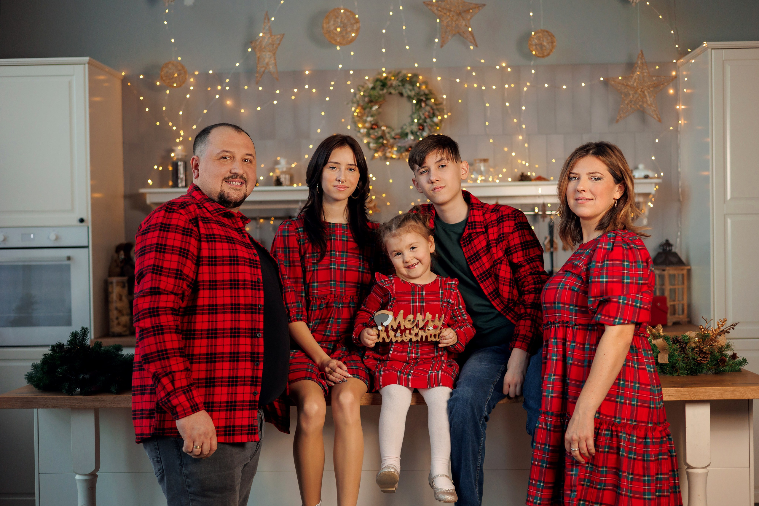 Сімейні зйомки в студії. Сімейний фотограф Вроцлав - Анна Цуканова