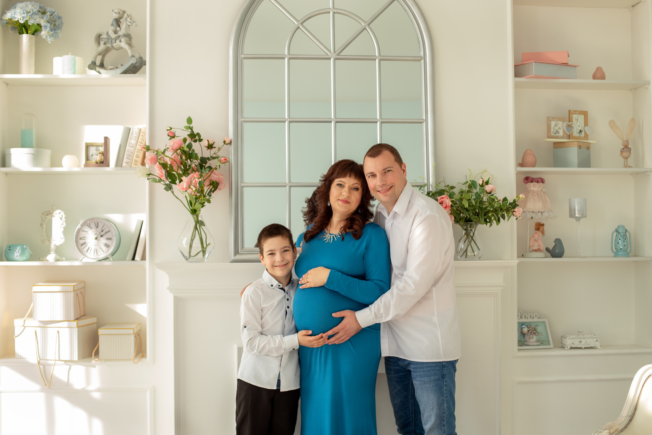 Сімейні зйомки в студії. Сімейний фотограф Вроцлав - Анна Цуканова