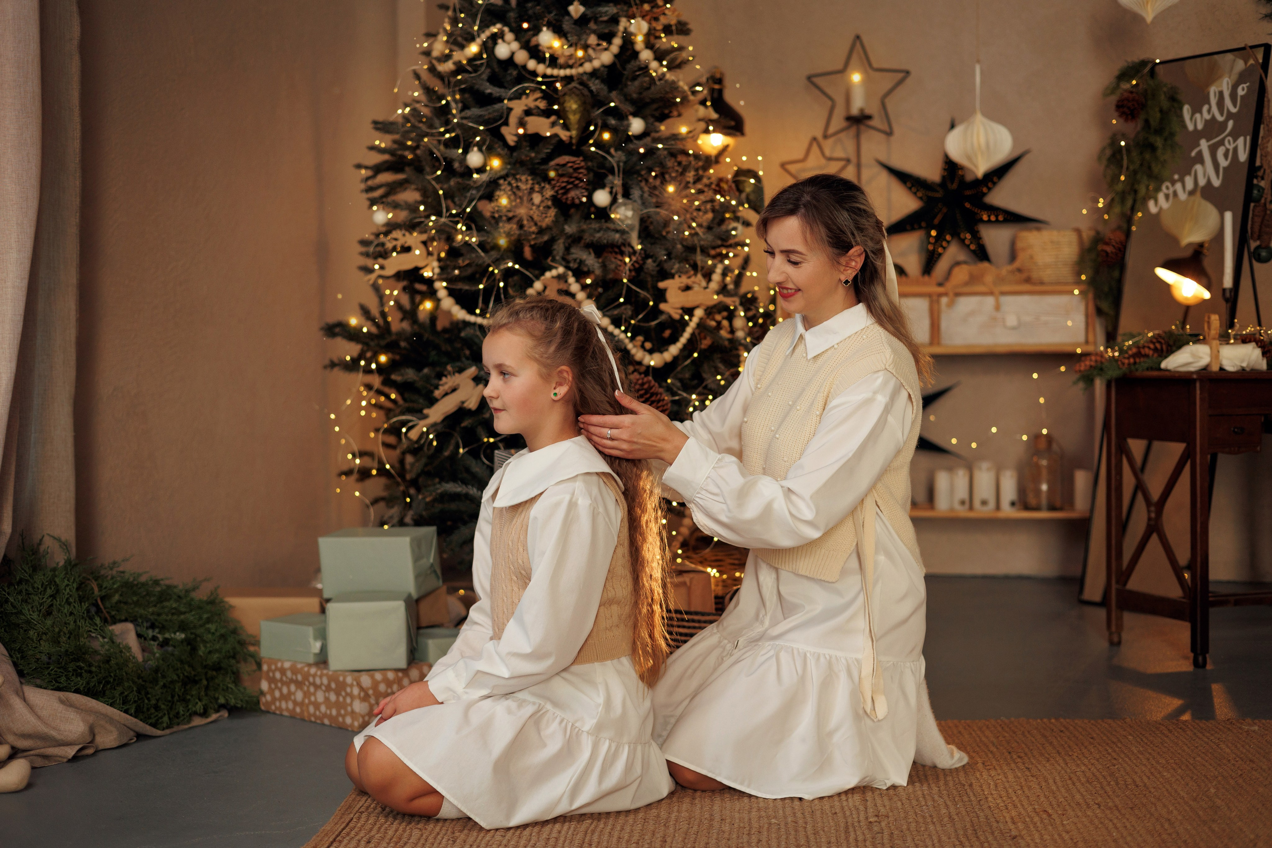 Сімейні зйомки в студії. Сімейний фотограф Вроцлав - Анна Цуканова