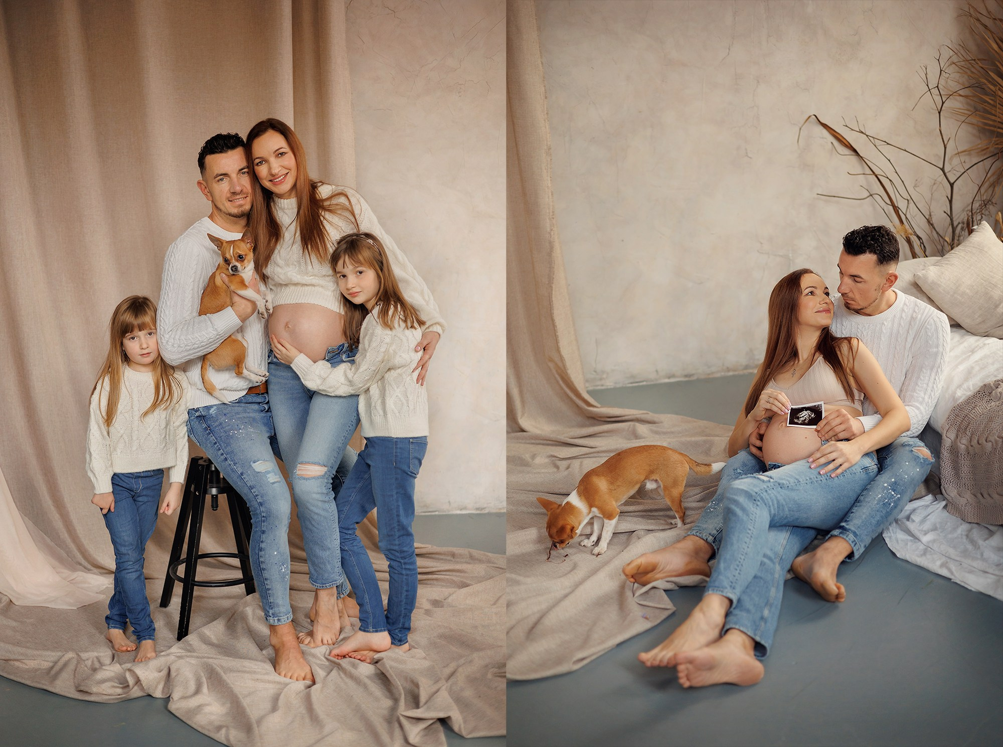 Вартість фотосесії вагітності. Сімейний фотограф Вроцлав - Анна Цуканова