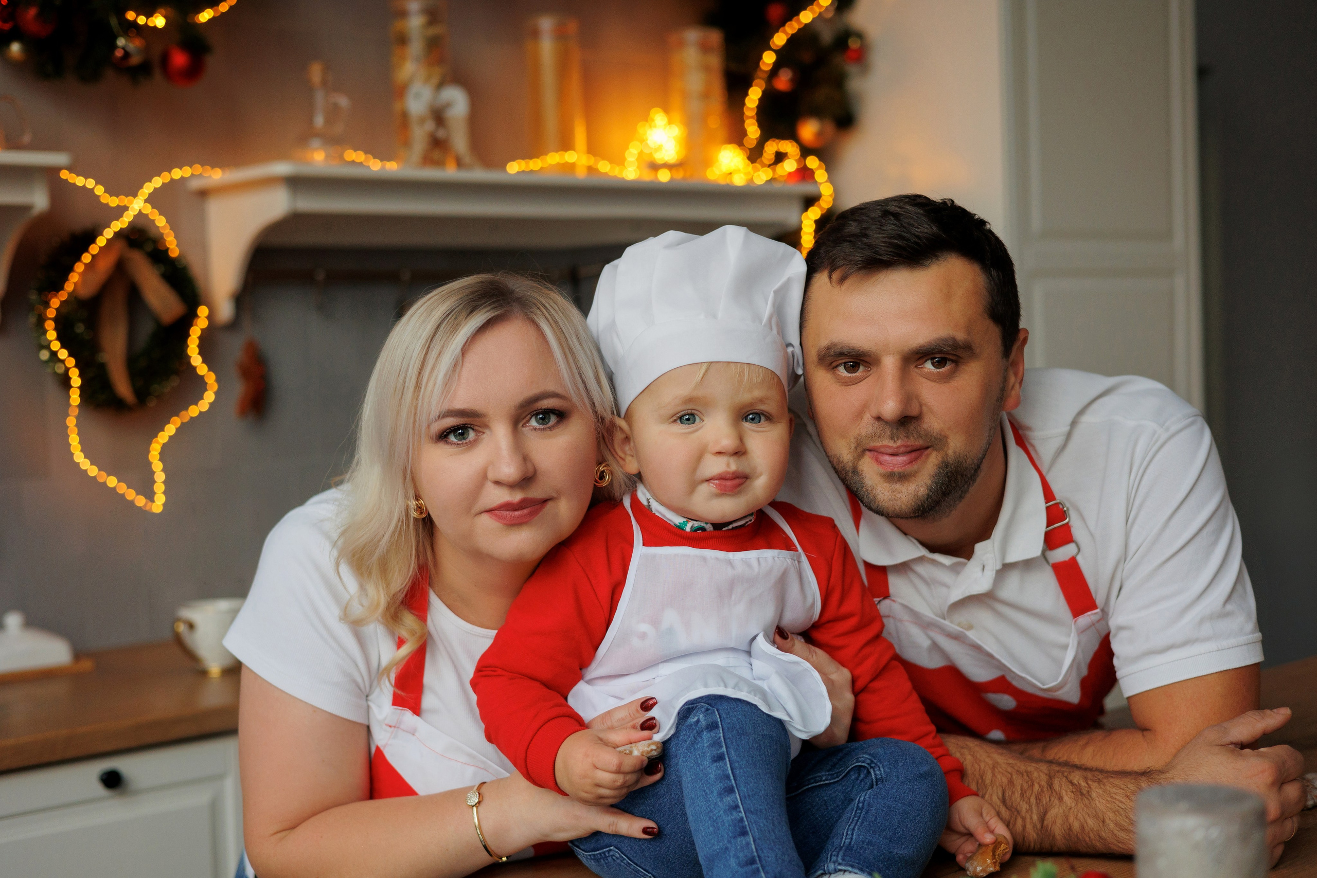 Сімейні зйомки в студії. Сімейний фотограф Вроцлав - Анна Цуканова