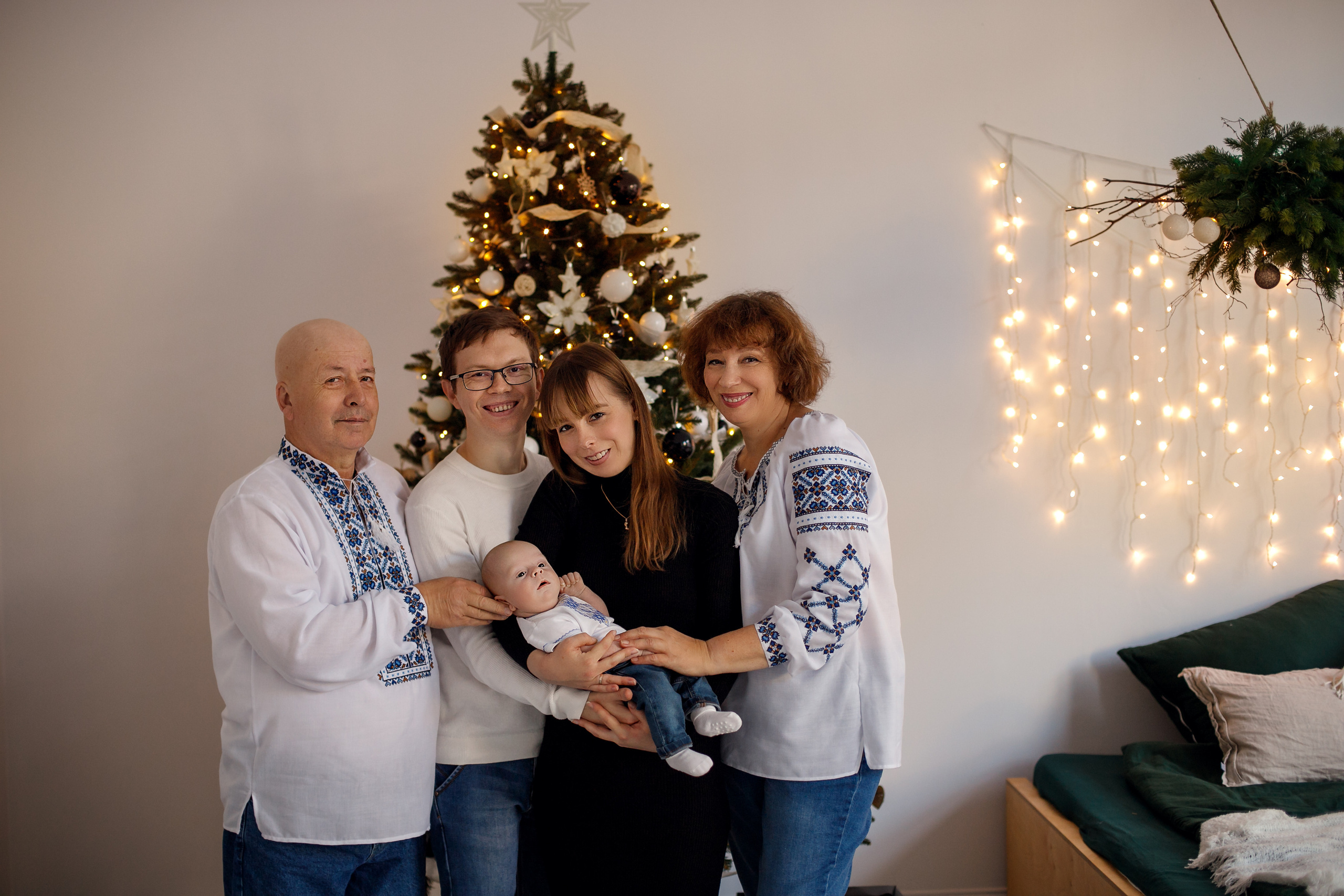 Сімейні зйомки в студії. Сімейний фотограф Вроцлав - Анна Цуканова