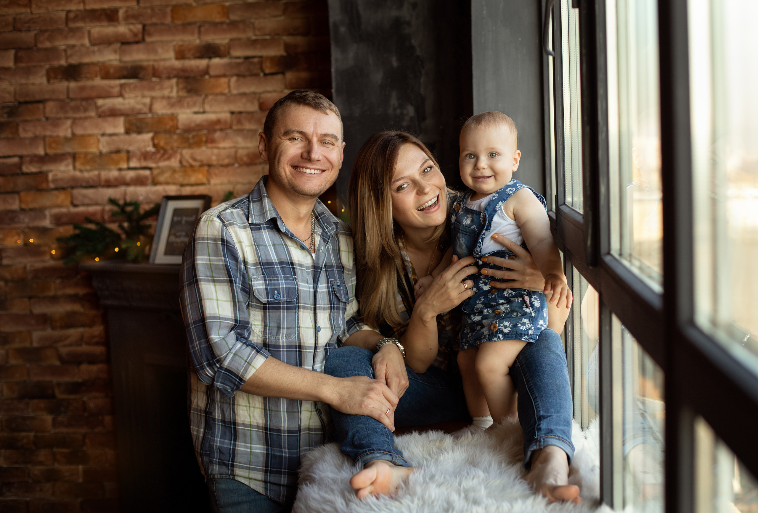 Сімейні зйомки в студії. Сімейний фотограф Вроцлав - Анна Цуканова