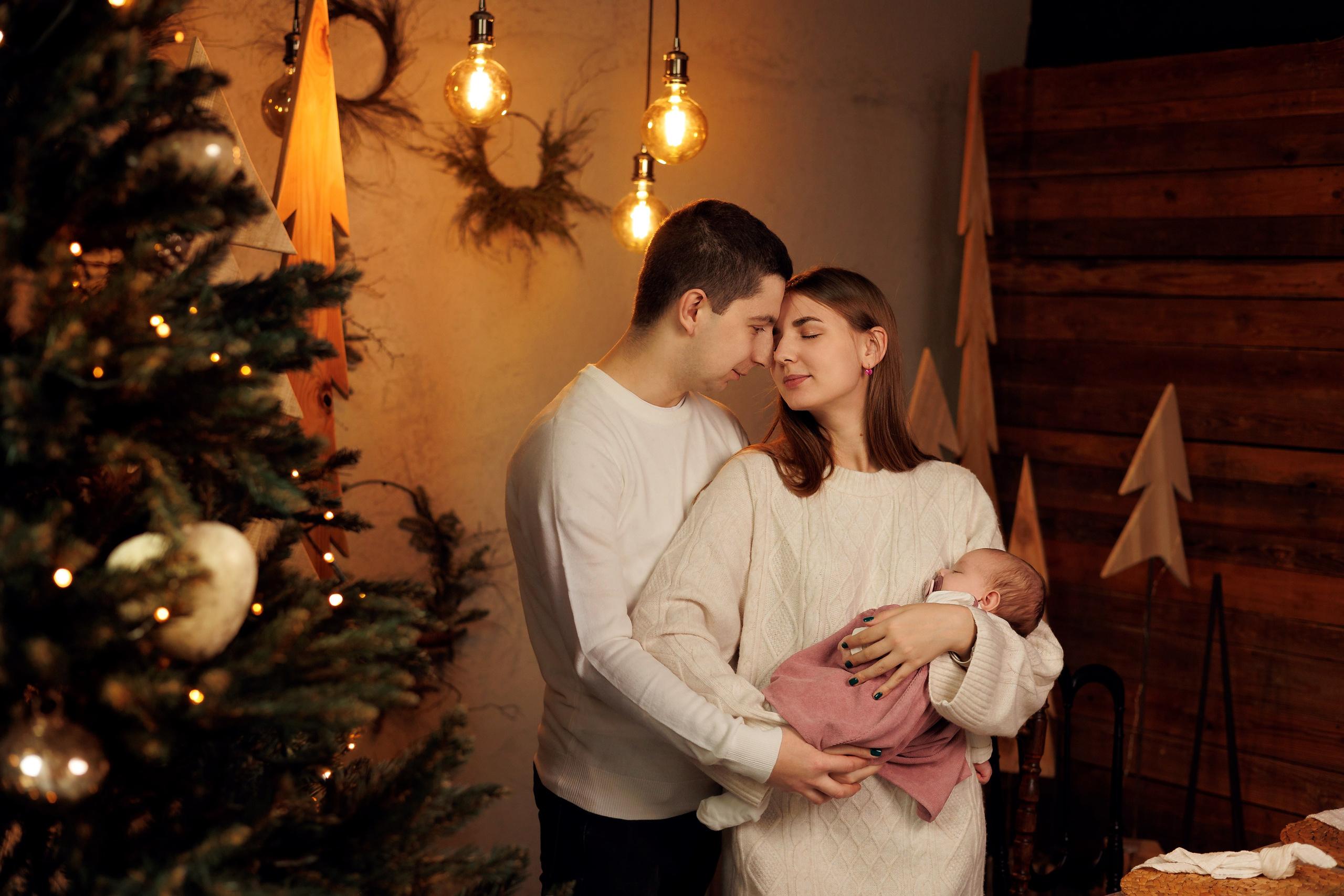 Сімейні зйомки в студії. Сімейний фотограф Вроцлав - Анна Цуканова