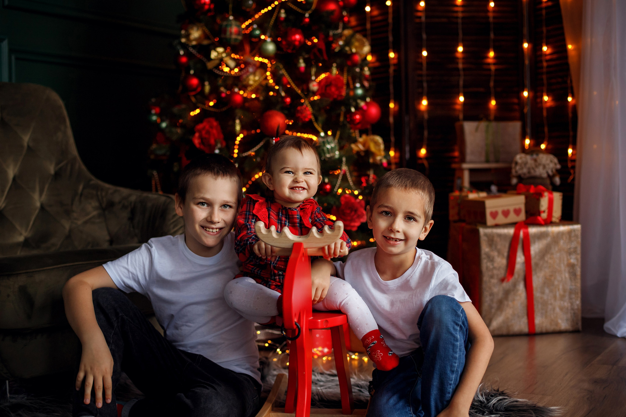 Сімейні зйомки в студії. Сімейний фотограф Вроцлав - Анна Цуканова