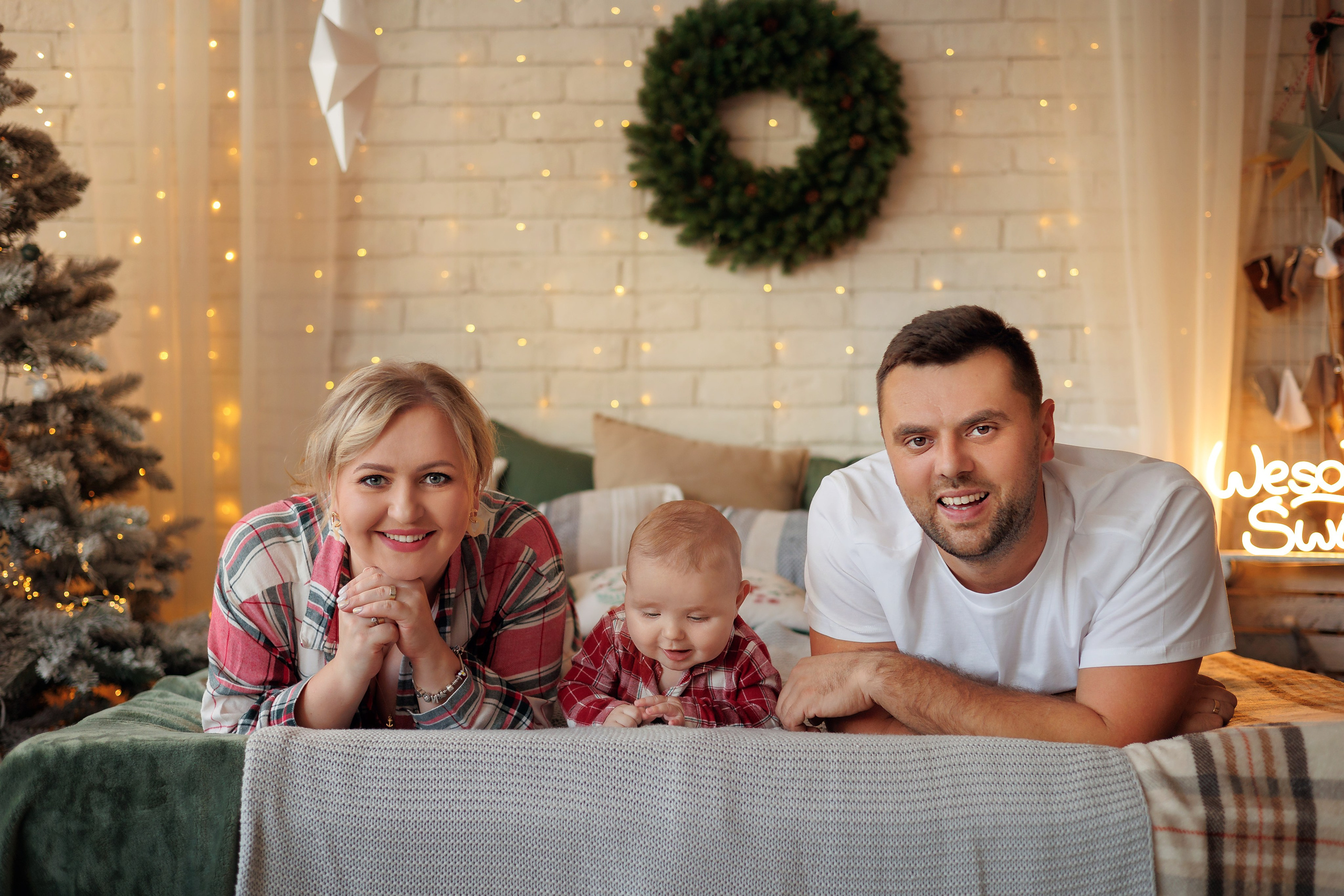 Сімейні зйомки в студії. Сімейний фотограф Вроцлав - Анна Цуканова