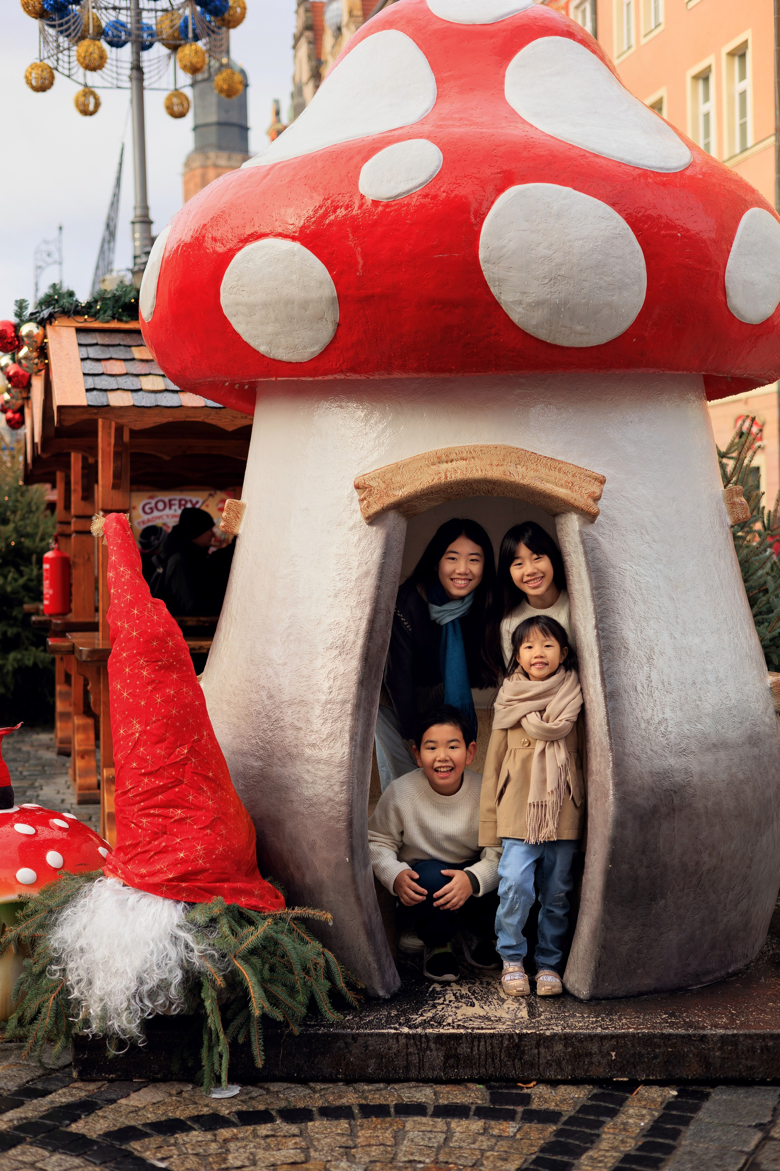 Різдвяна зйомка у Вроцлаві. Сімейний фотограф Вроцлав - Анна Цуканова