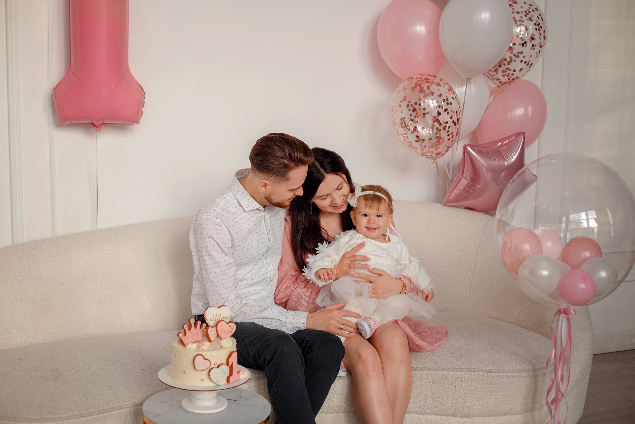 Сімейні зйомки в студії. Сімейний фотограф Вроцлав - Анна Цуканова