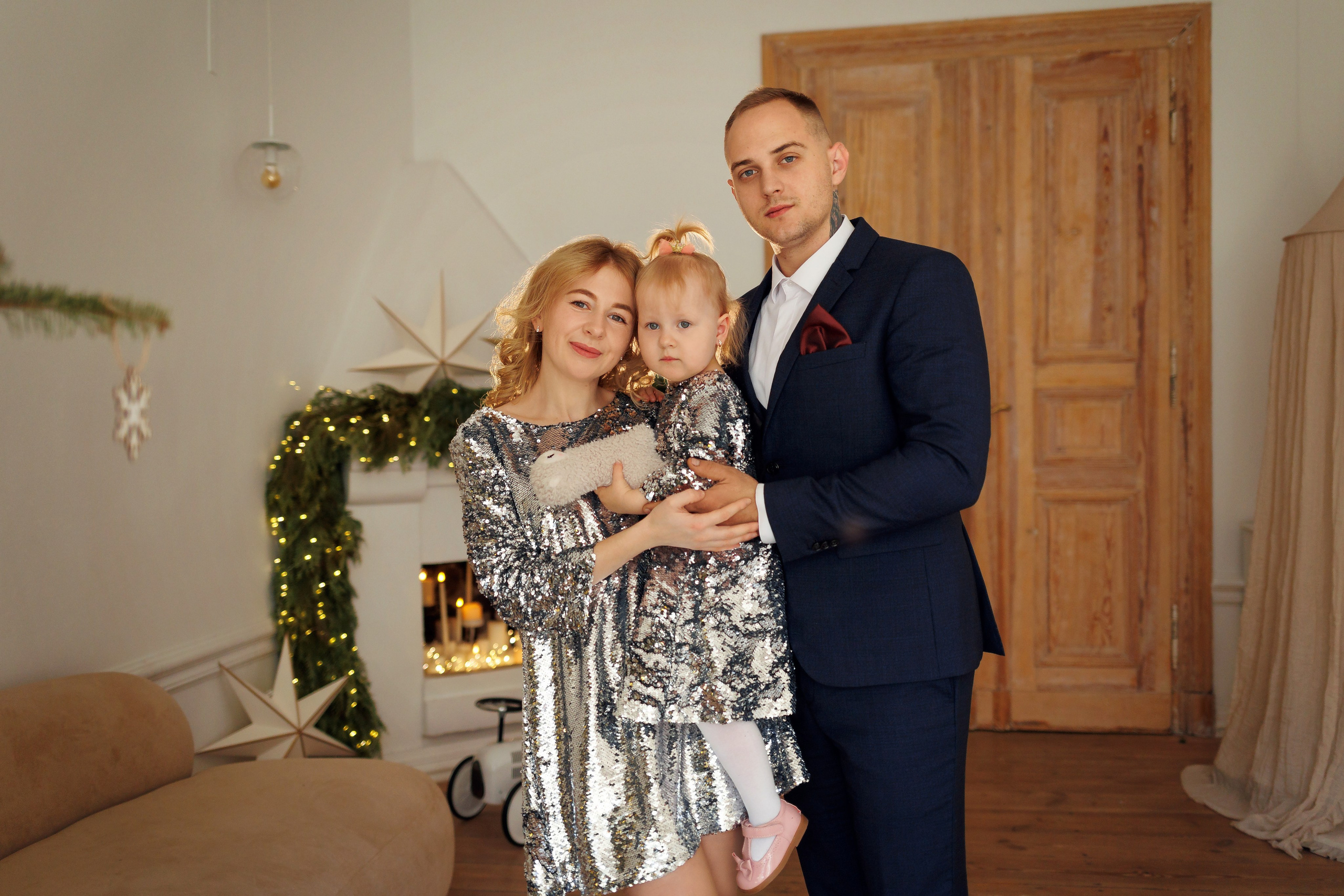 Сімейні зйомки в студії. Сімейний фотограф Вроцлав - Анна Цуканова