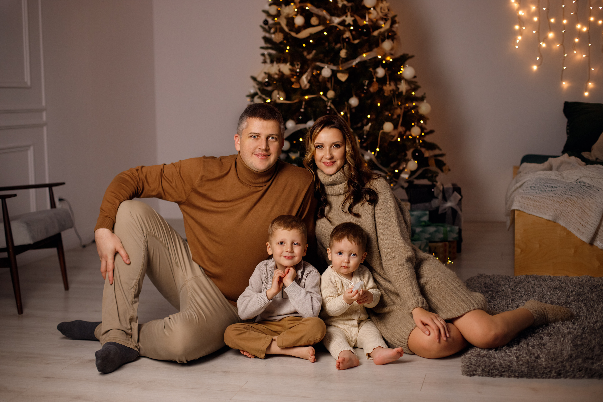 Сімейні зйомки в студії. Сімейний фотограф Вроцлав - Анна Цуканова