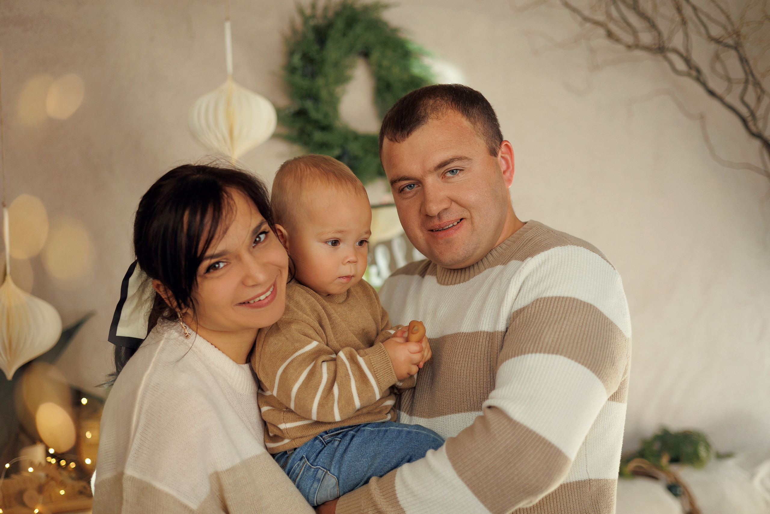 Сімейні зйомки в студії. Сімейний фотограф Вроцлав - Анна Цуканова