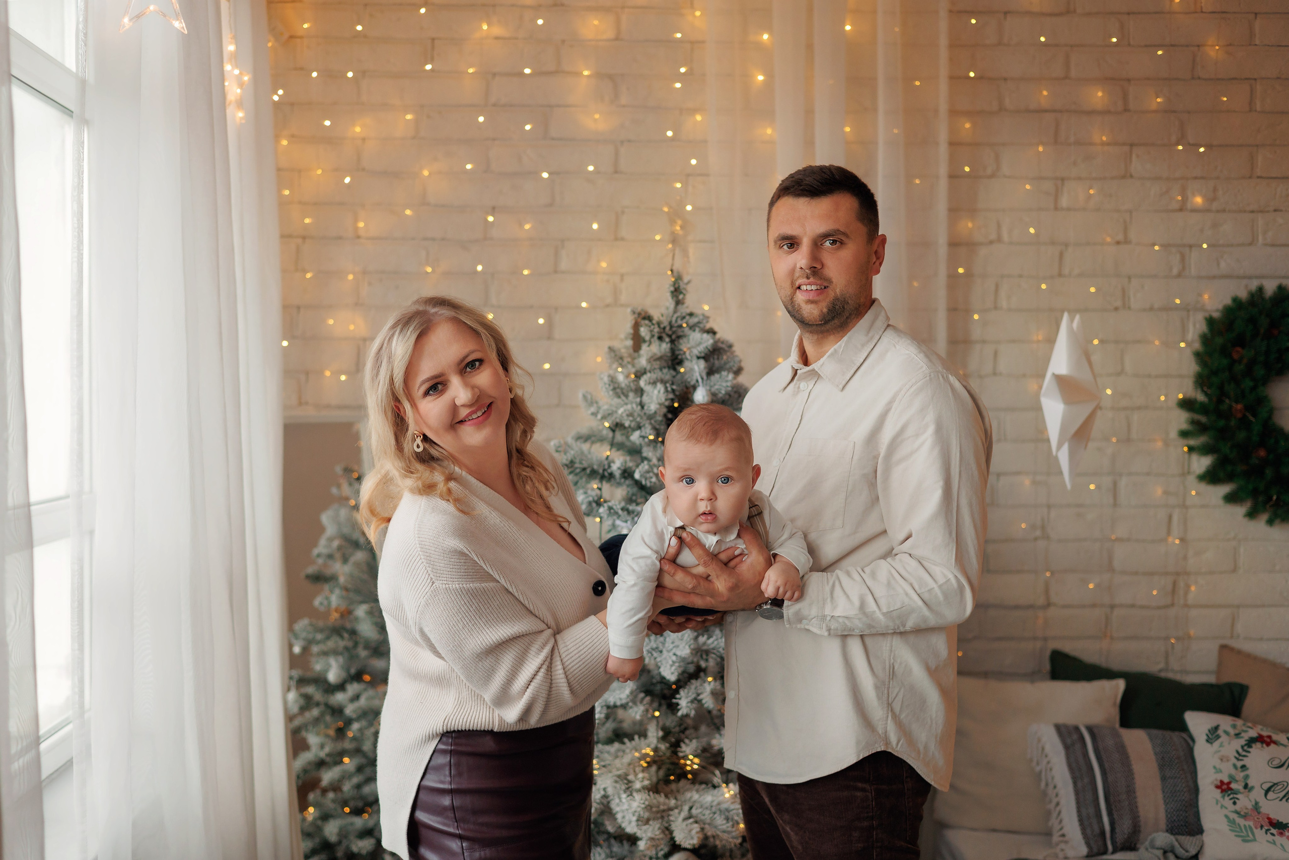 Сімейні зйомки в студії. Сімейний фотограф Вроцлав - Анна Цуканова